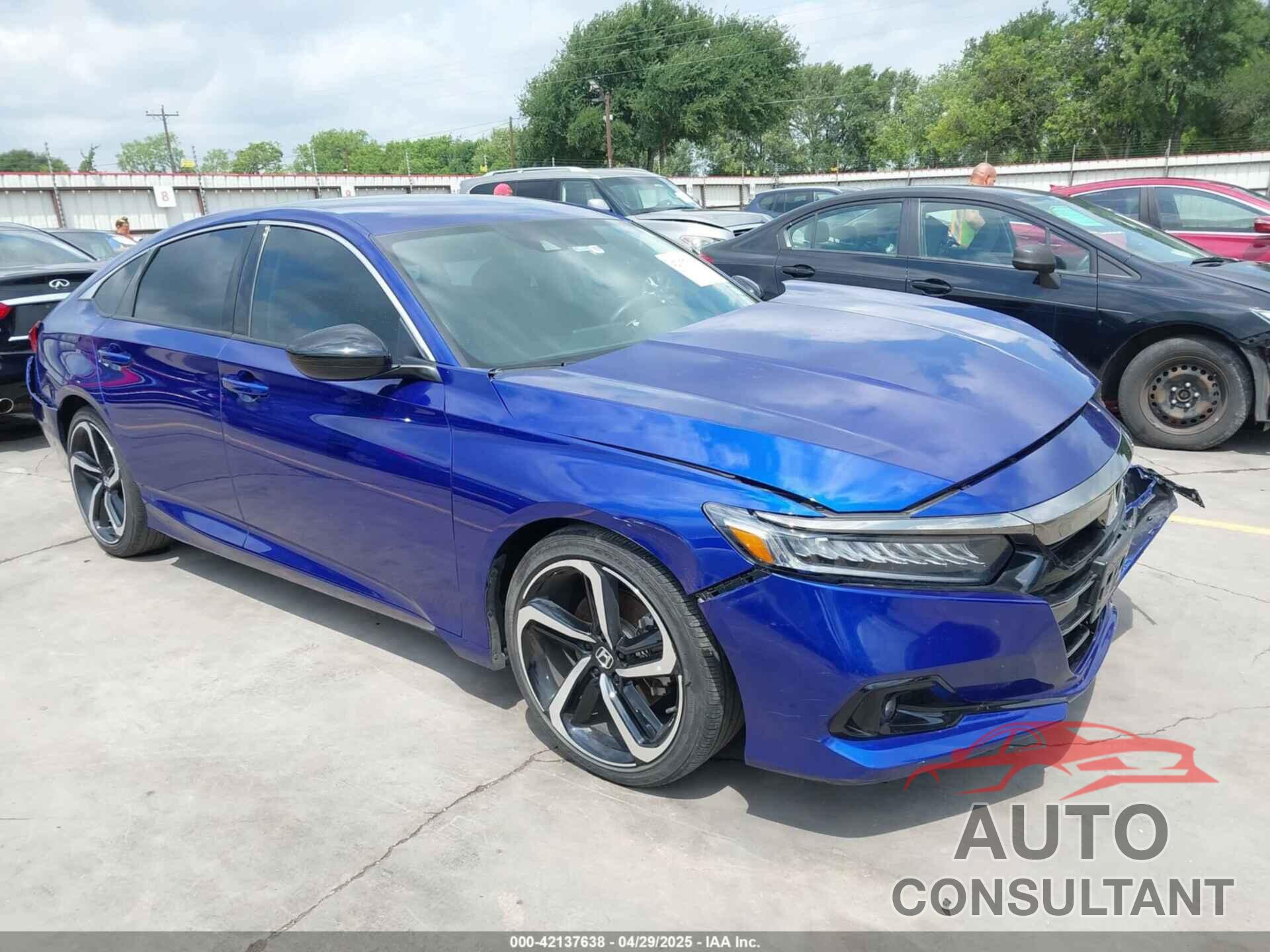 HONDA ACCORD 2022 - 1HGCV1F47NA022529