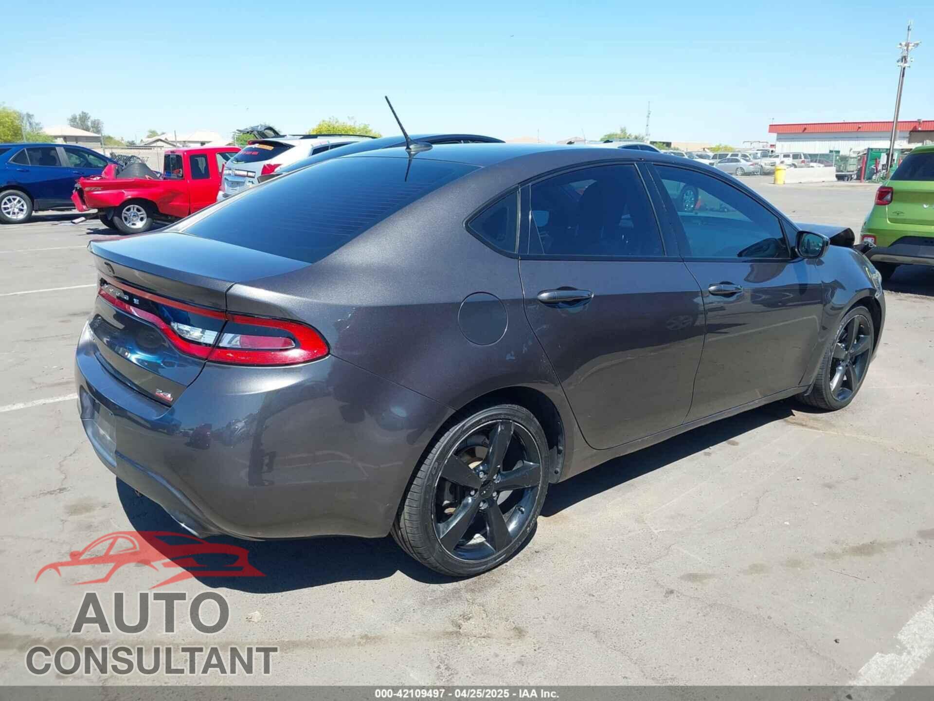 DODGE DART 2014 - 1C3CDFBB8ED866357