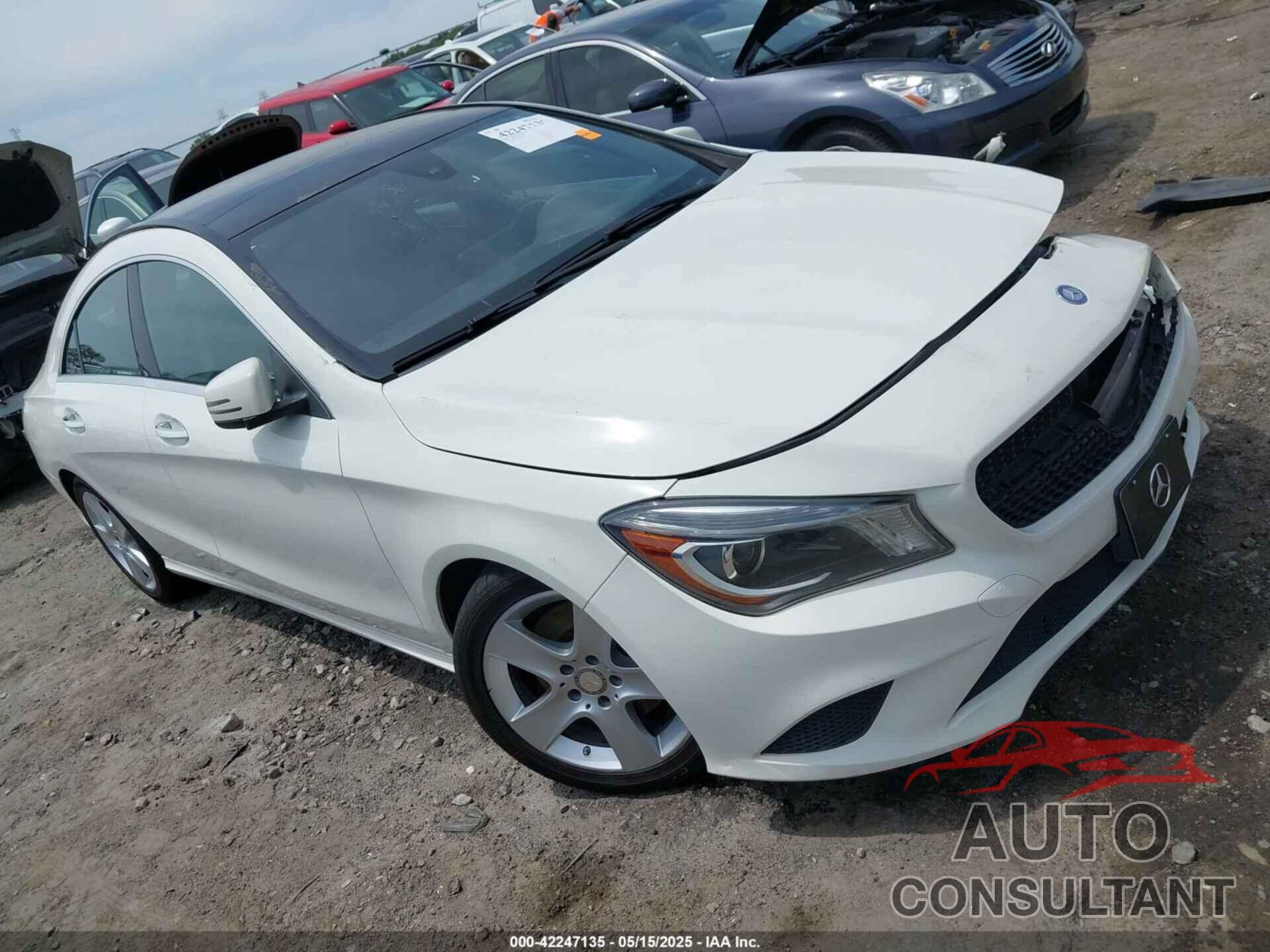MERCEDES-BENZ CLA 250 2015 - WDDSJ4EB4FN169141