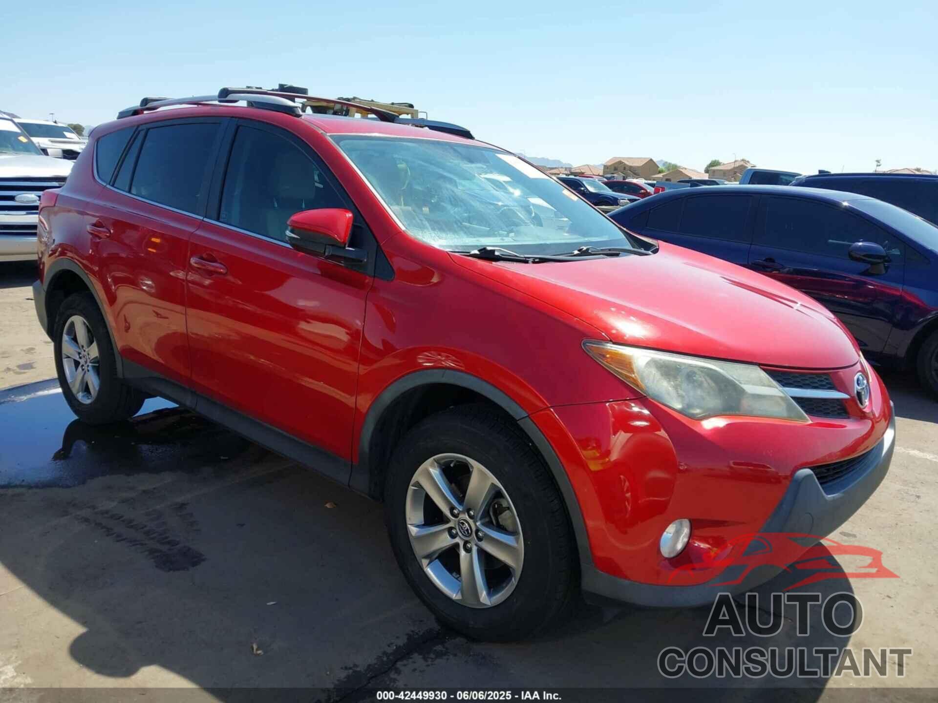 TOYOTA RAV4 2015 - 2T3WFREV3FW182606