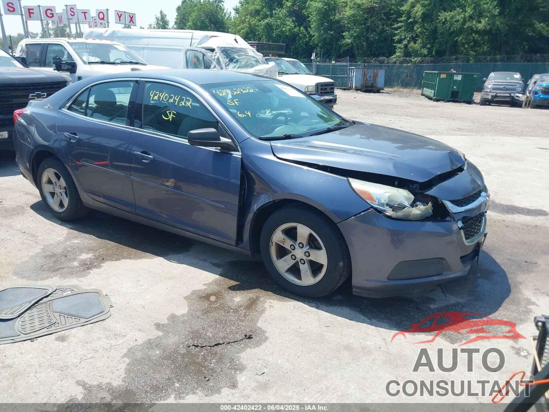 CHEVROLET MALIBU 2015 - 1G11B5SL9FF222554