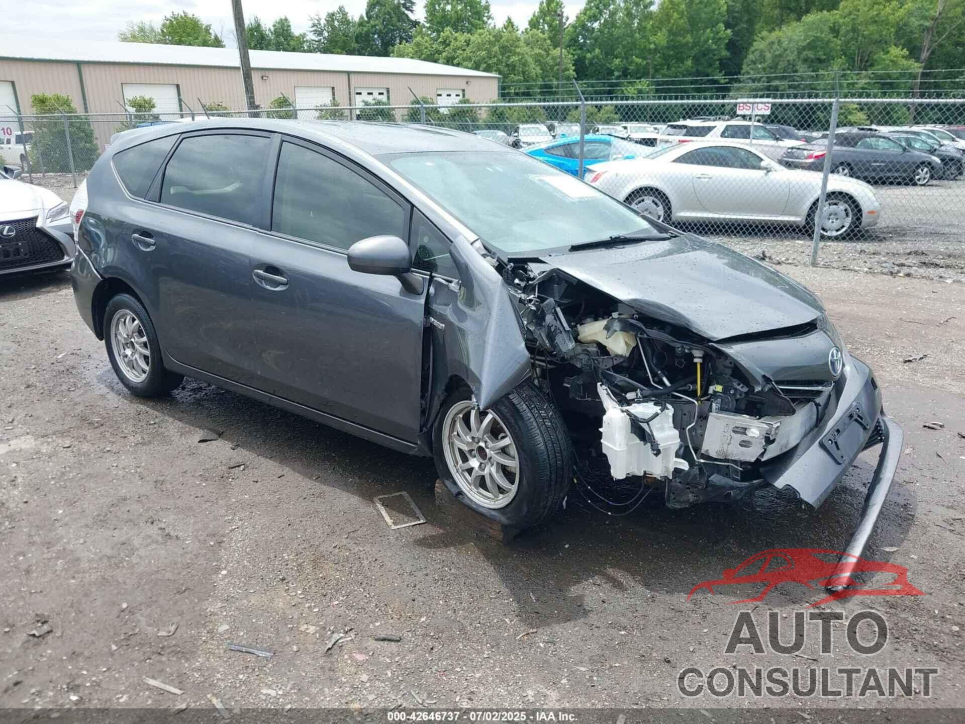 TOYOTA PRIUS V 2013 - JTDZN3EU4D3266115