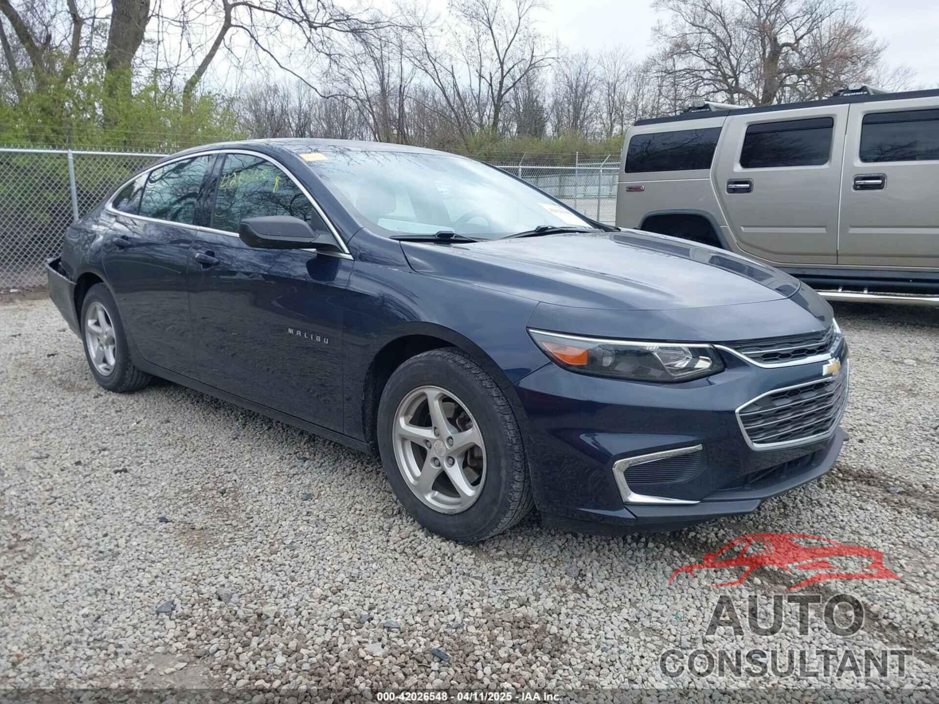CHEVROLET MALIBU 2016 - 1G1ZB5STXGF344957