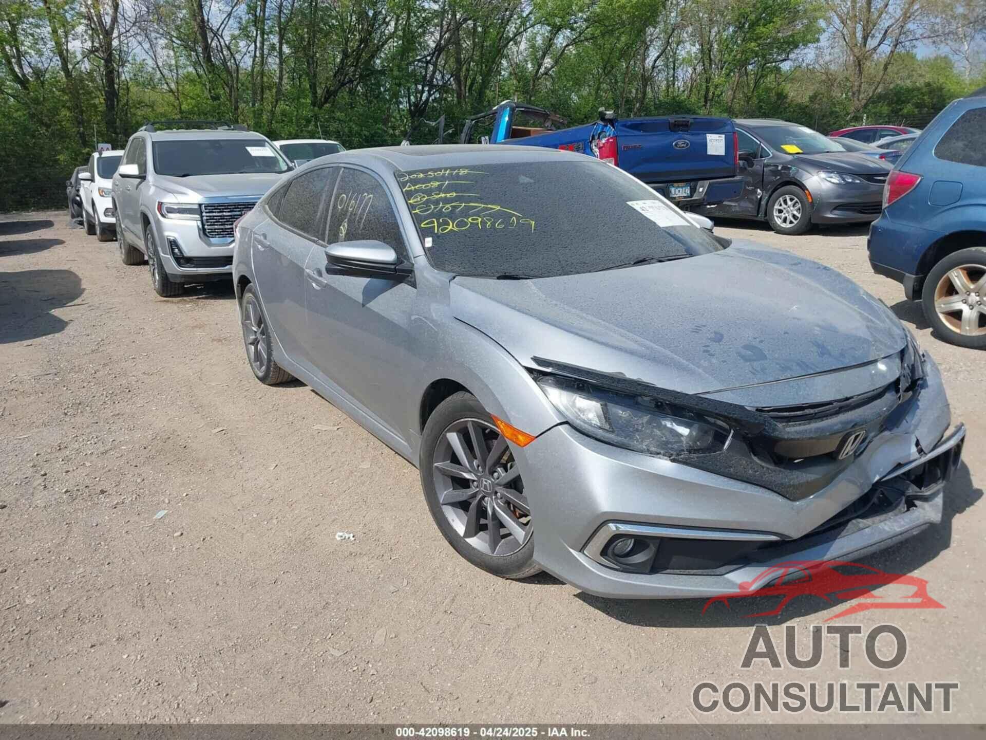 HONDA CIVIC 2020 - 19XFC1F31LE016177