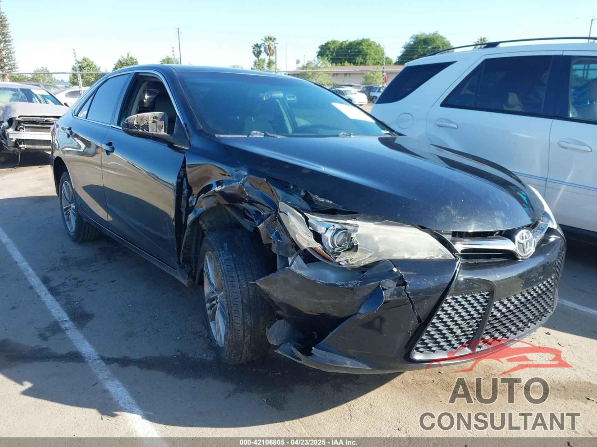 TOYOTA CAMRY 2016 - 4T1BF1FK9GU244587