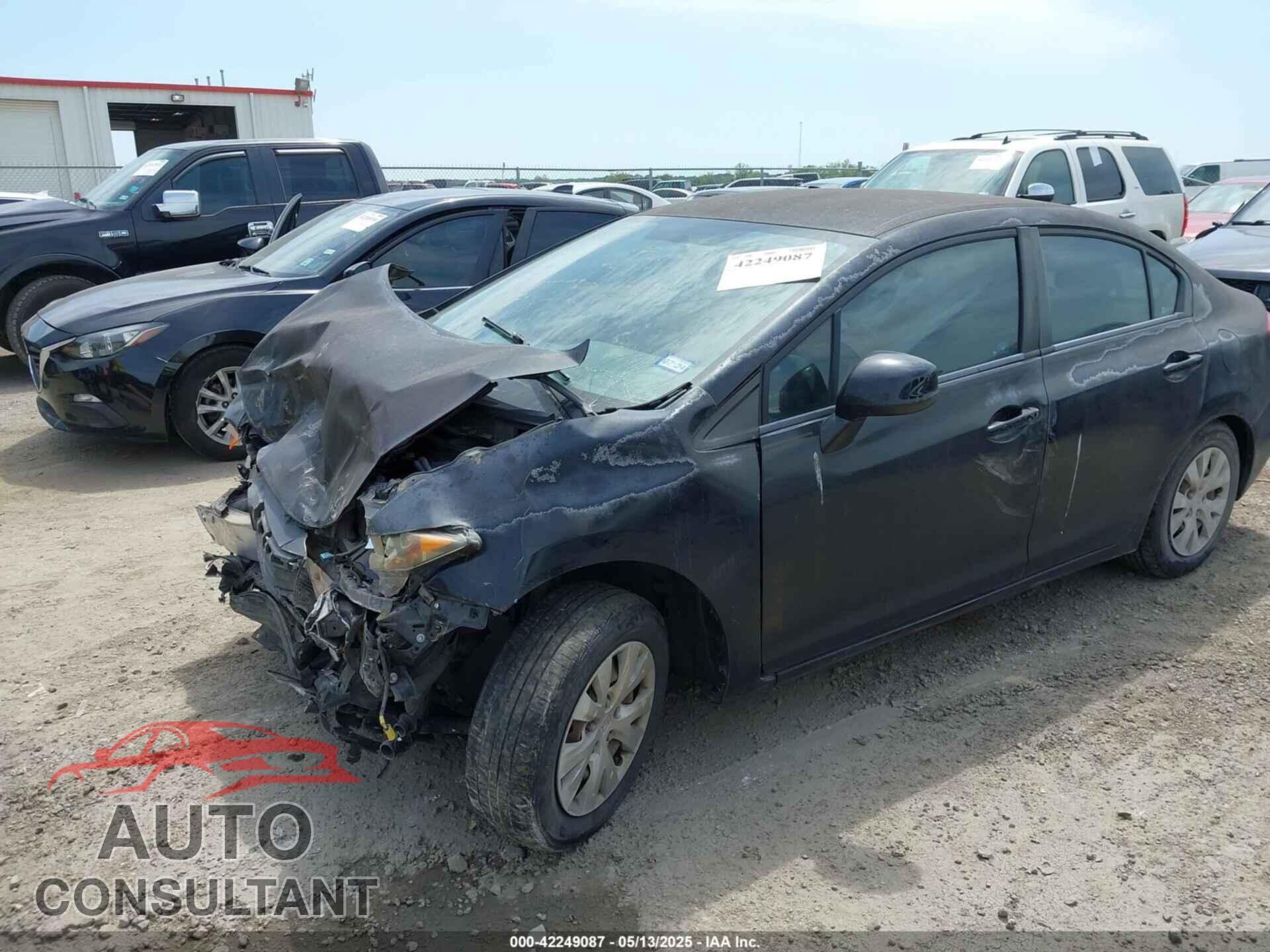 HONDA CIVIC 2012 - 2HGFB2F52CH602466