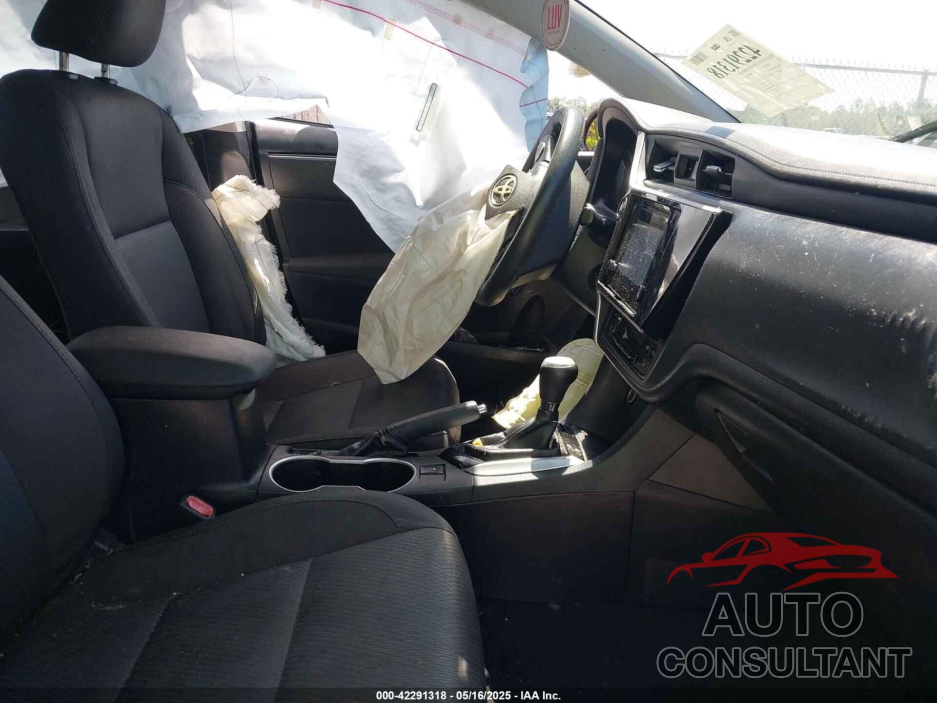 TOYOTA COROLLA 2017 - 2T1BURHE0HC930063