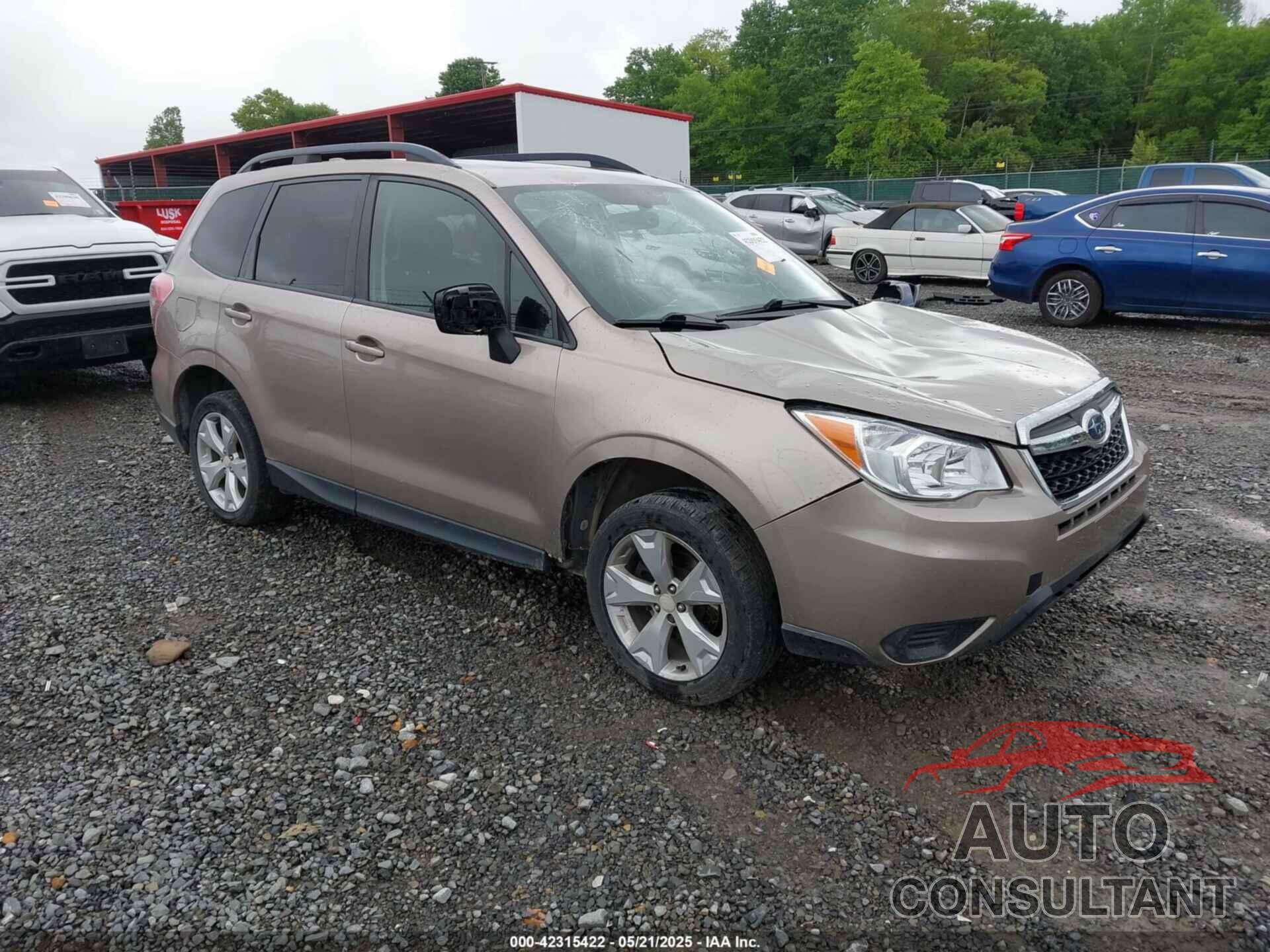 SUBARU FORESTER 2016 - JF2SJADC3GH551925