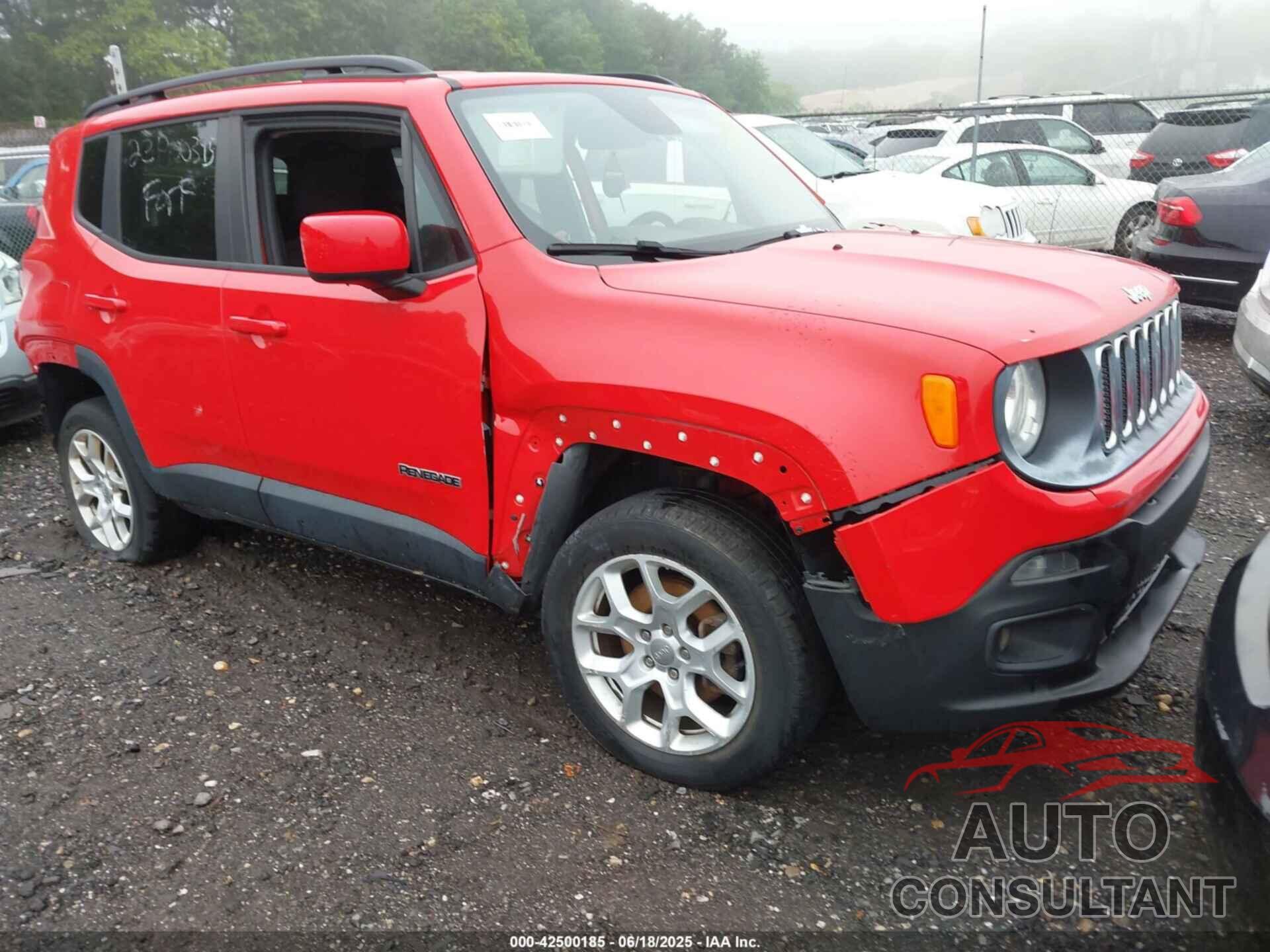 JEEP RENEGADE 2016 - ZACCJBBT8GPD53930