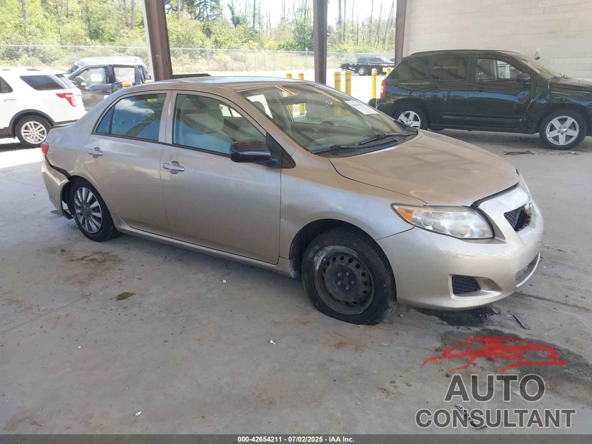 TOYOTA COROLLA 2009 - 1NXBU40E79Z049147