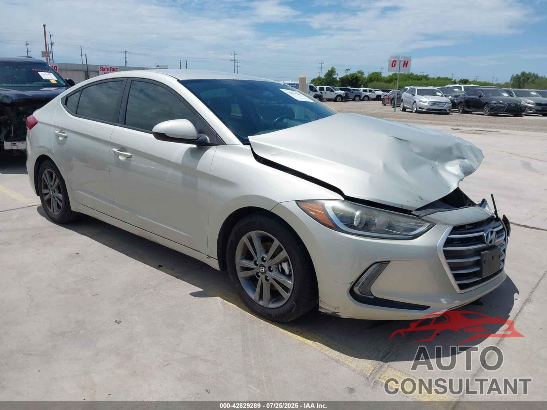 HYUNDAI ELANTRA 2017 - 5NPD84LF2HH019634