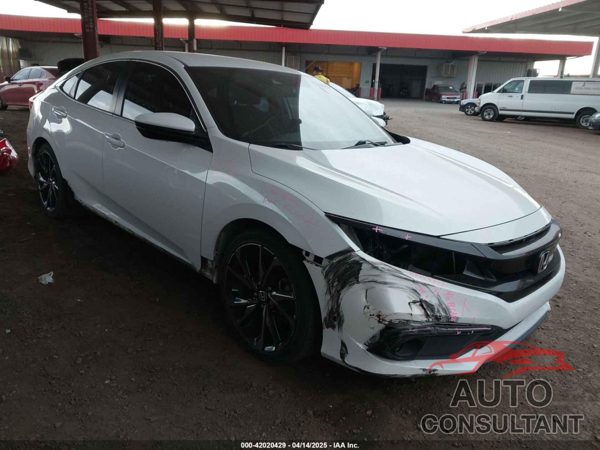 HONDA CIVIC 2019 - 19XFC2F87KE040483