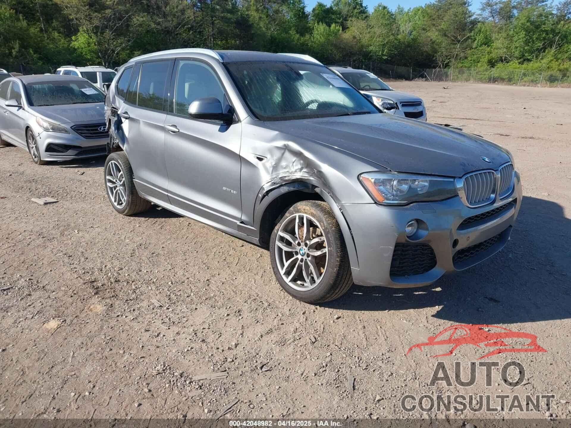 BMW X3 2017 - 5UXWZ7C34H0V88431