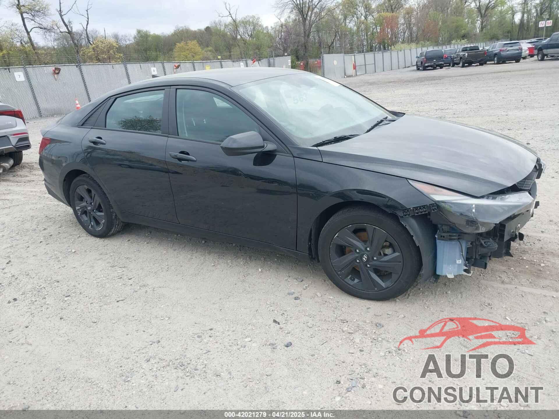 HYUNDAI ELANTRA HYBRID 2021 - KMHLM4AJ0MU008402