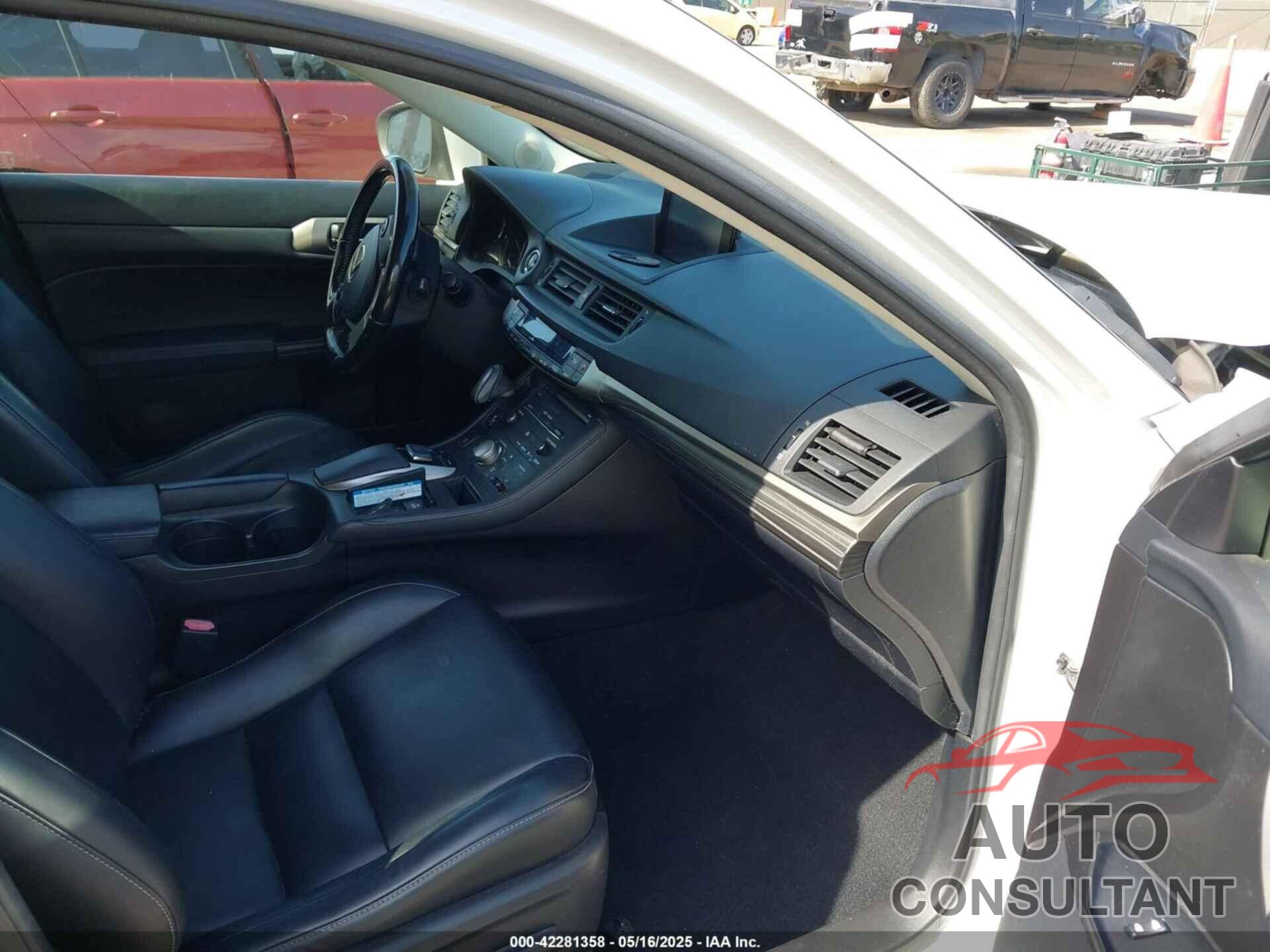 LEXUS CT 200H 2016 - JTHKD5BH2G2274942