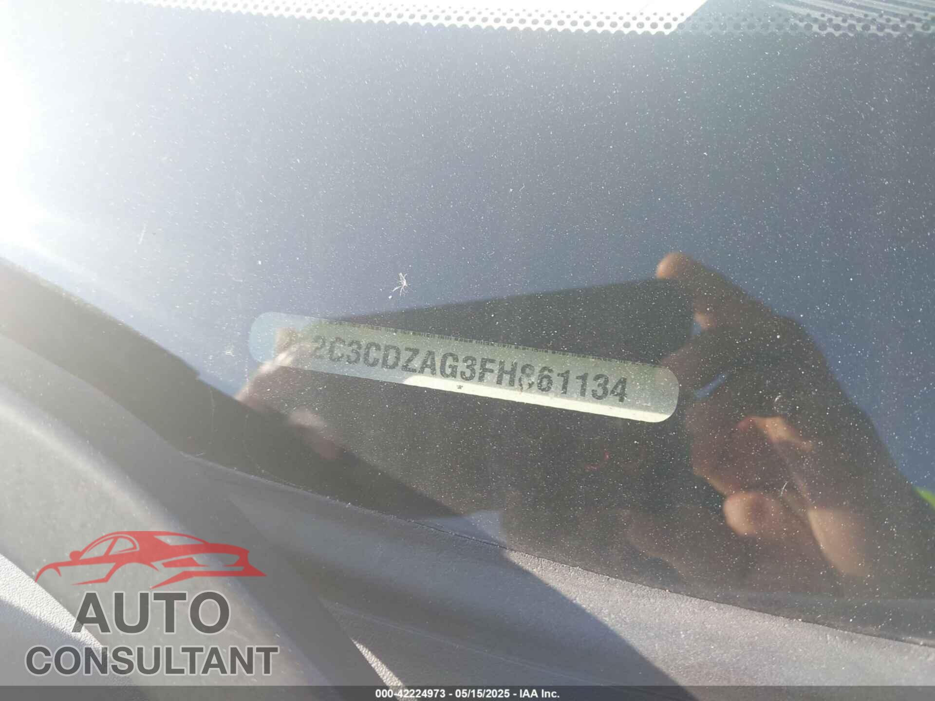 DODGE CHALLENGER 2015 - 2C3CDZAG3FH861134