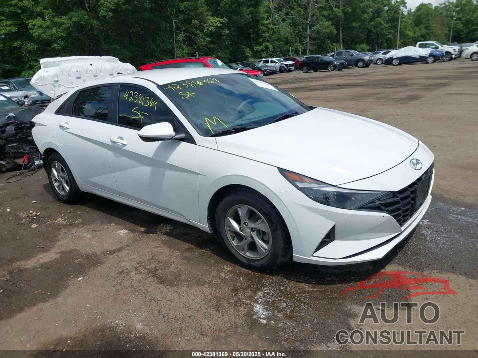 HYUNDAI ELANTRA 2021 - 5NPLL4AG8MH016527