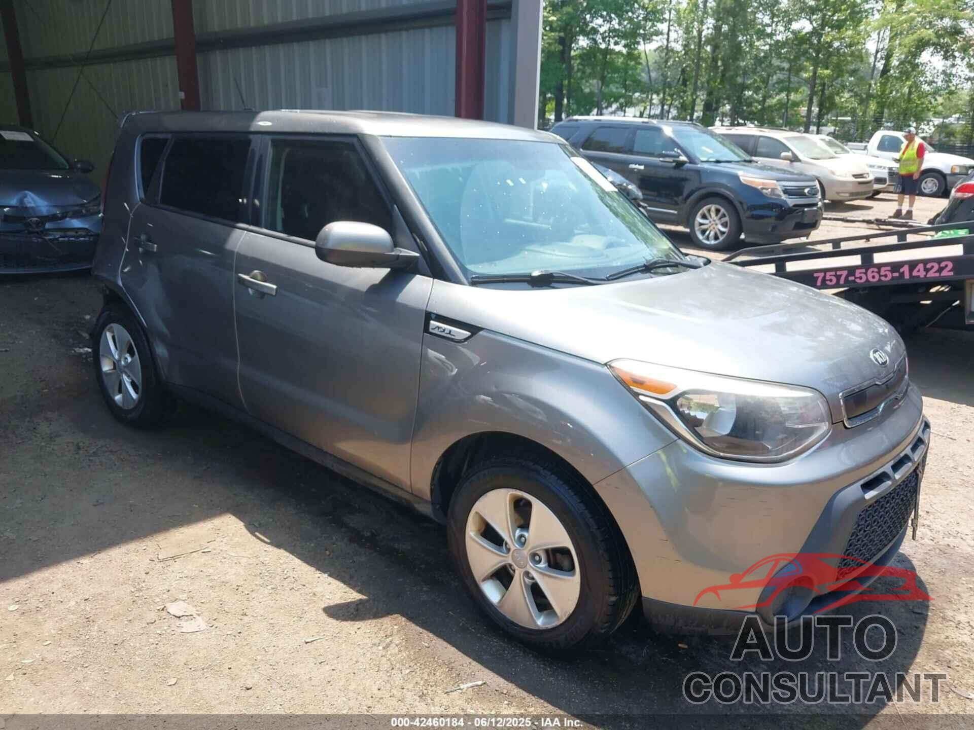KIA SOUL 2015 - KNDJN2A23F7205779