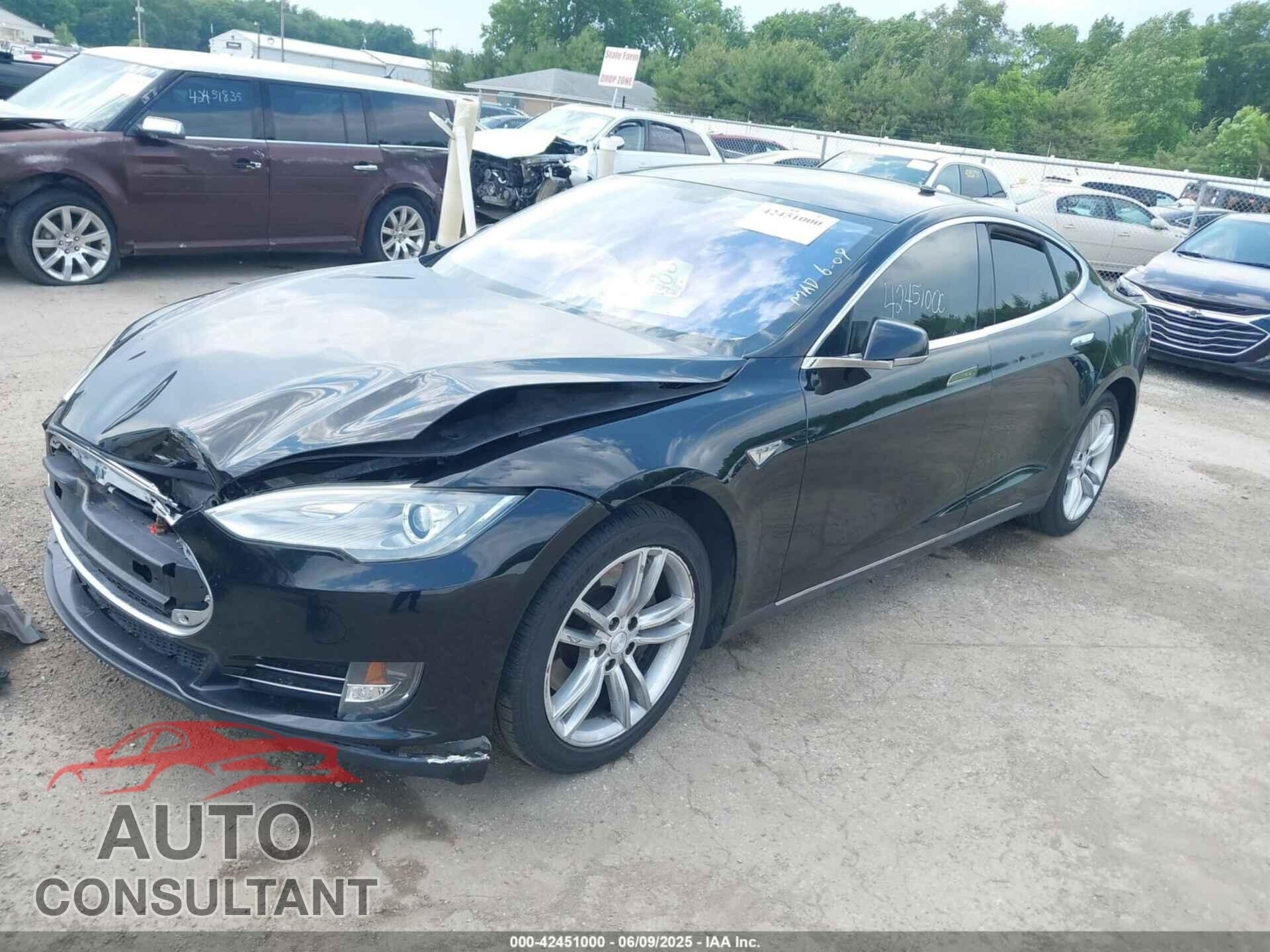 TESLA MODEL S 2013 - 5YJSA1CG1DFP07524