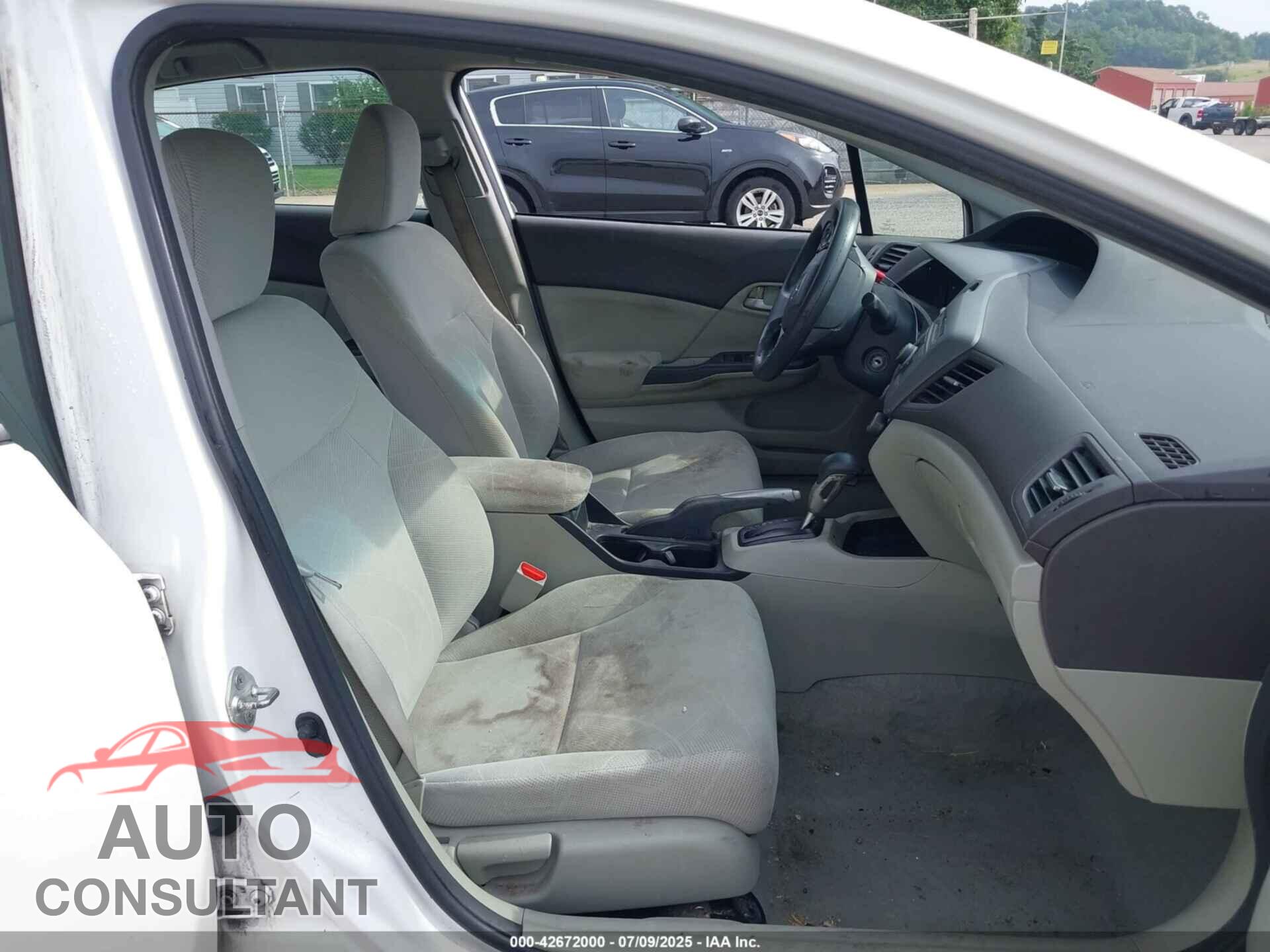HONDA CIVIC 2012 - 19XFB2F51CE030039