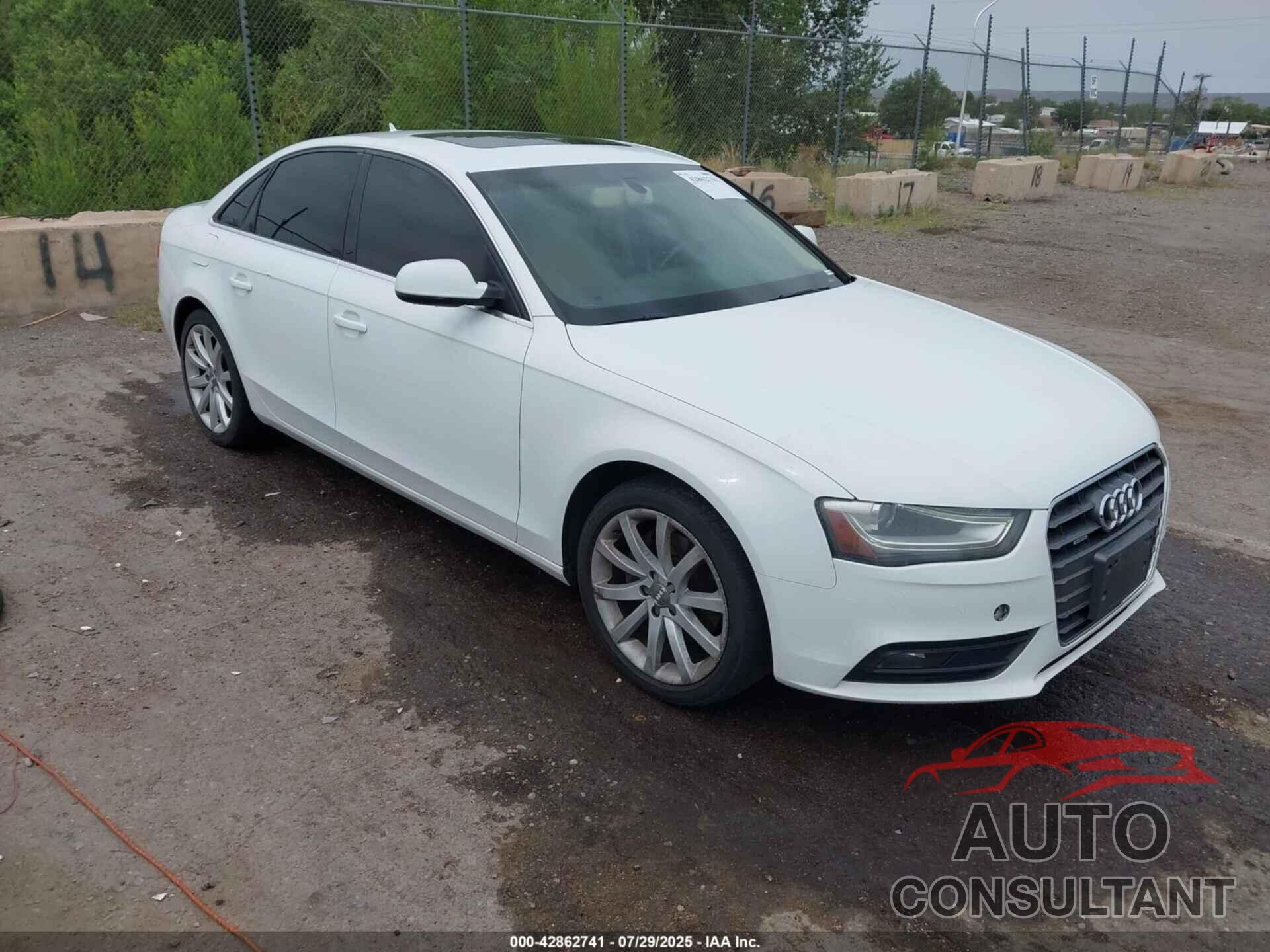 AUDI A4 2013 - WAUFFAFL4DN011265
