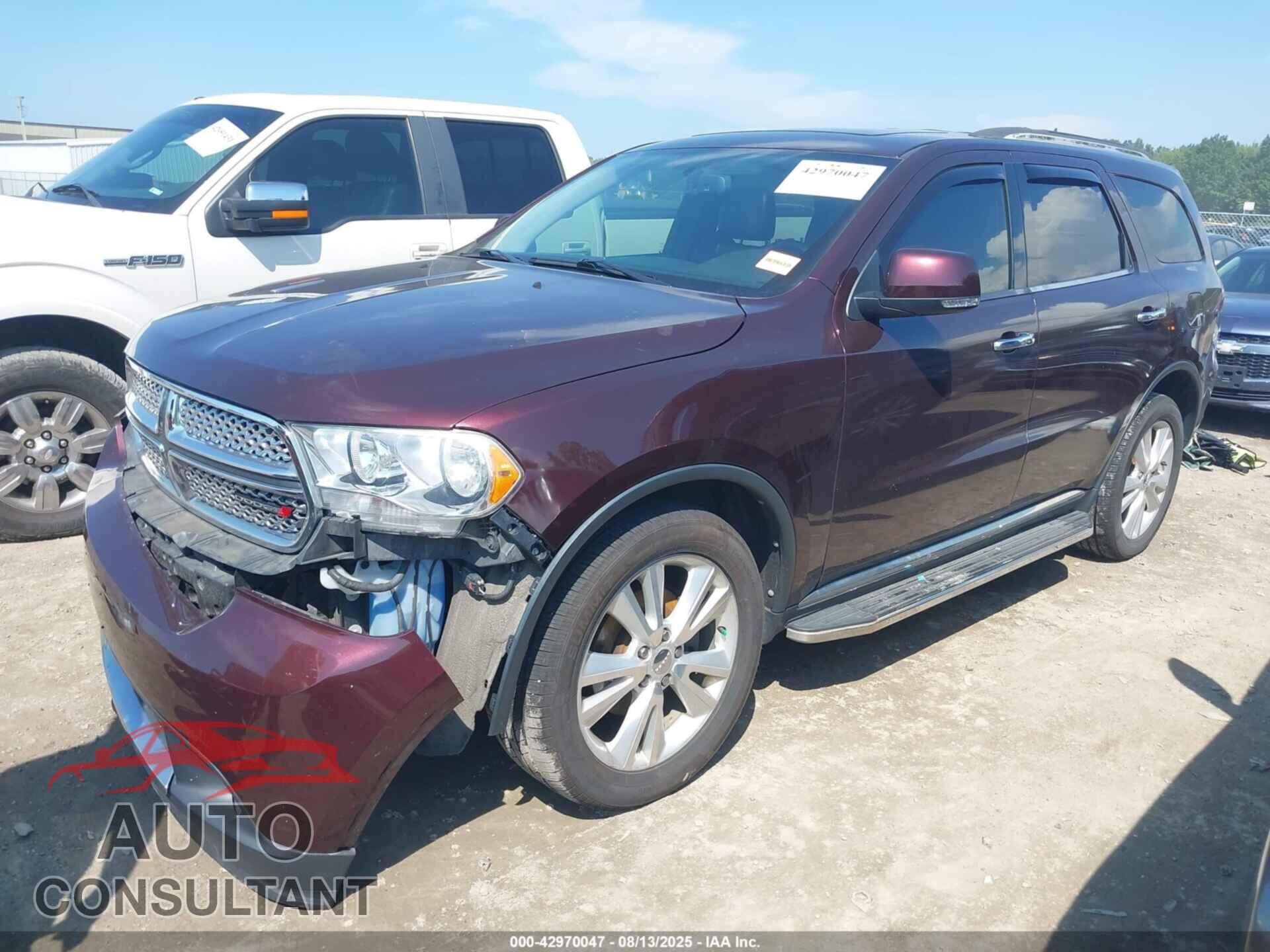 DODGE DURANGO 2012 - 1C4RDJDG8CC337141