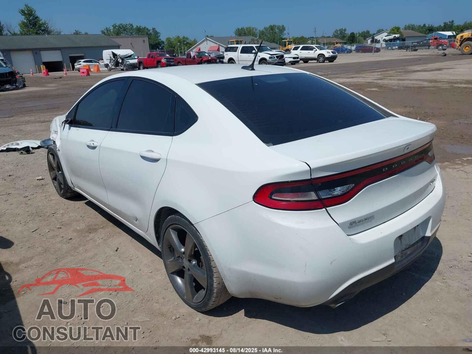 DODGE DART 2015 - 1C3CDFEB8FD278262