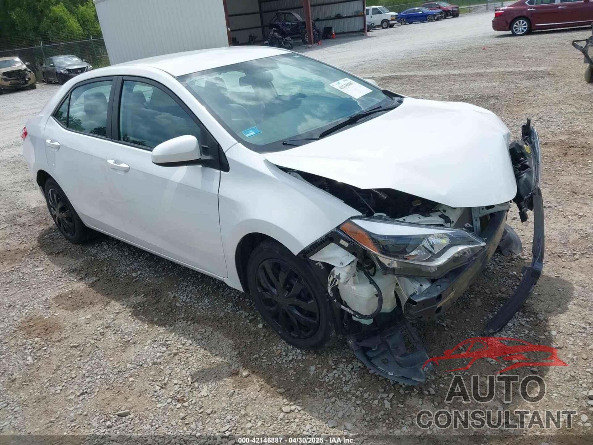 TOYOTA COROLLA 2016 - 2T1BURHE6GC543130