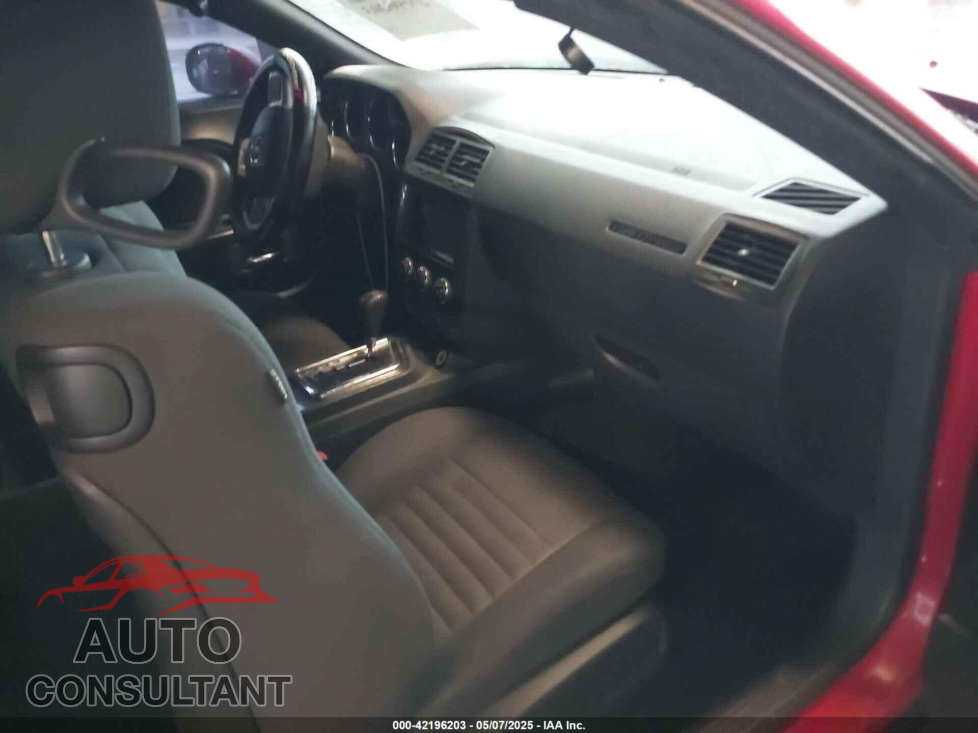 DODGE CHALLENGER 2012 - 2C3CDYAG1CH232235