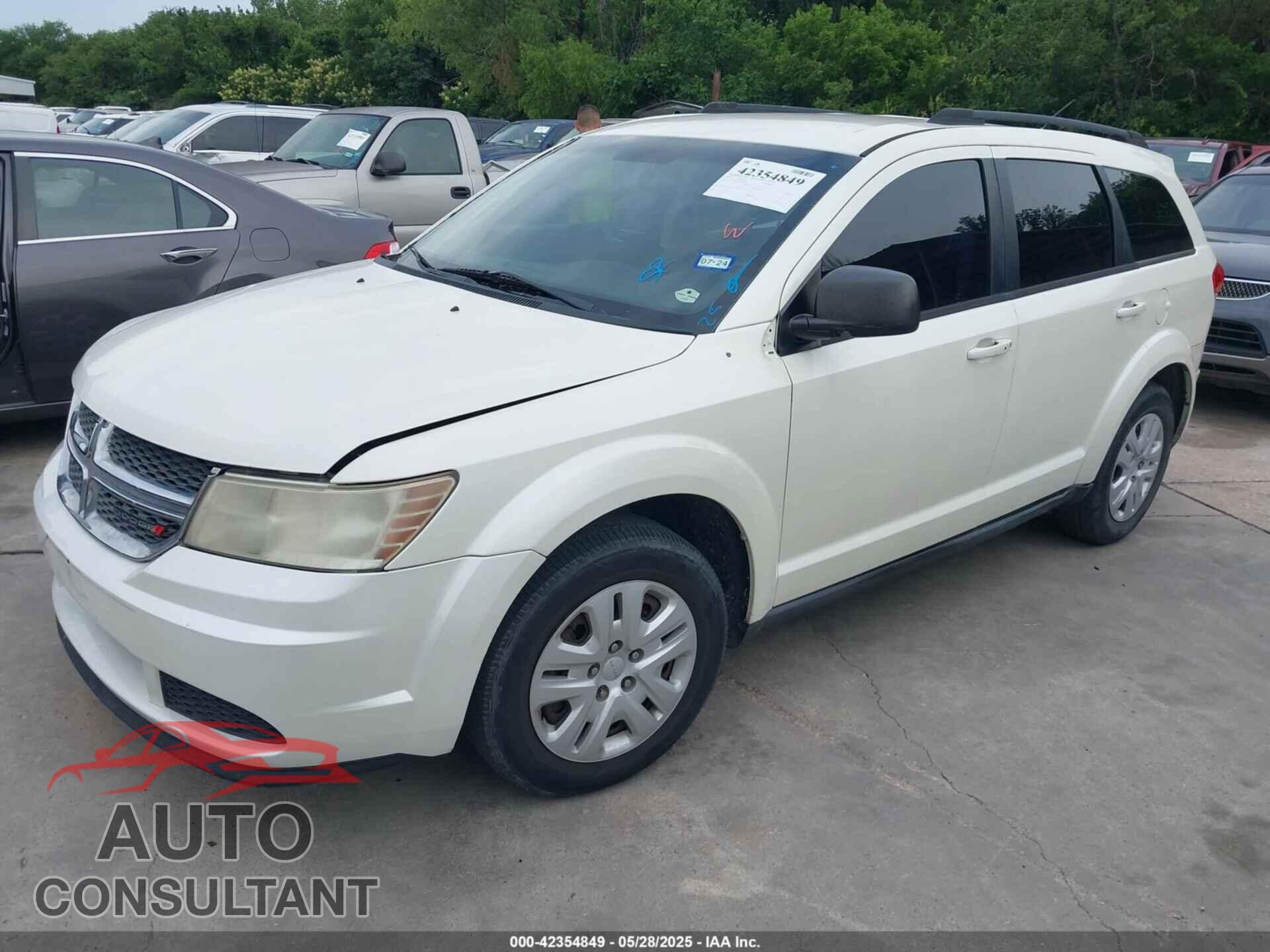 DODGE JOURNEY 2013 - 3C4PDCAB0DT728673