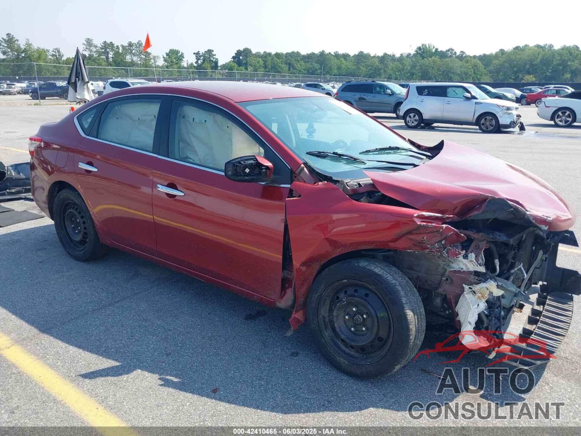 NISSAN SENTRA 2015 - 3N1AB7AP9FL692616
