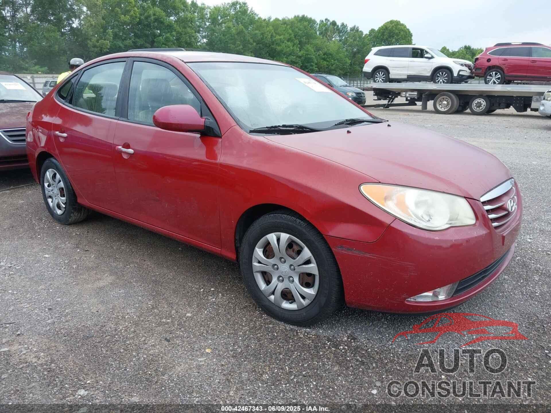 HYUNDAI ELANTRA 2010 - KMHDU4AD2AU108396