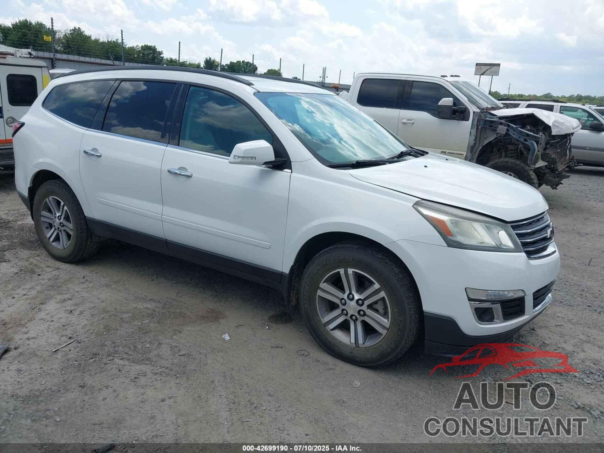 CHEVROLET TRAVERSE 2017 - 1GNKRHKD6HJ153654