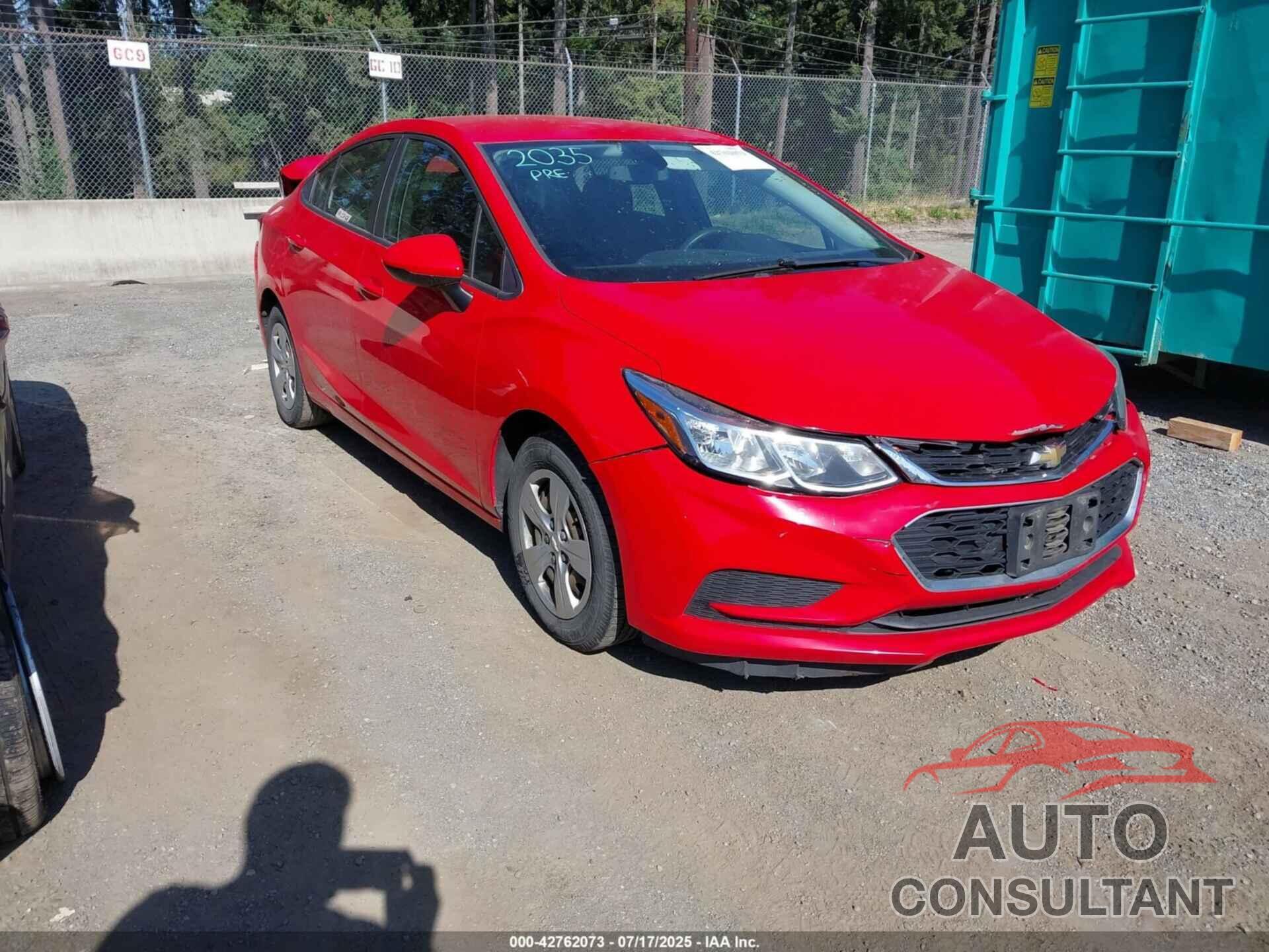 CHEVROLET CRUZE 2017 - 1G1BC5SM2H7182275