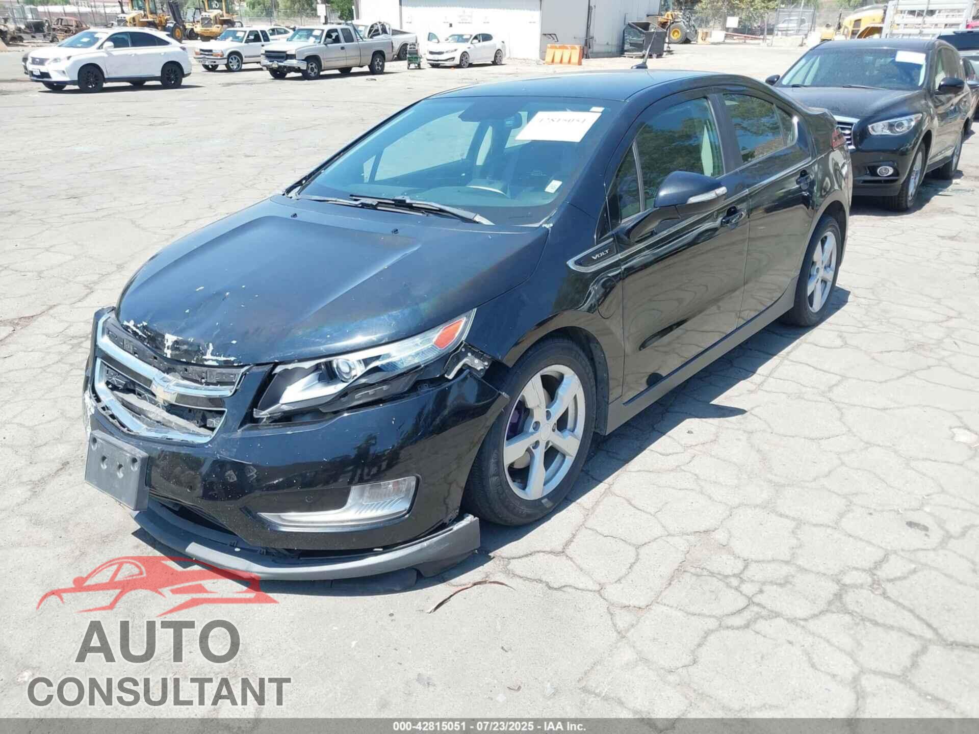 CHEVROLET VOLT 2012 - 1G1RA6E47CU112285