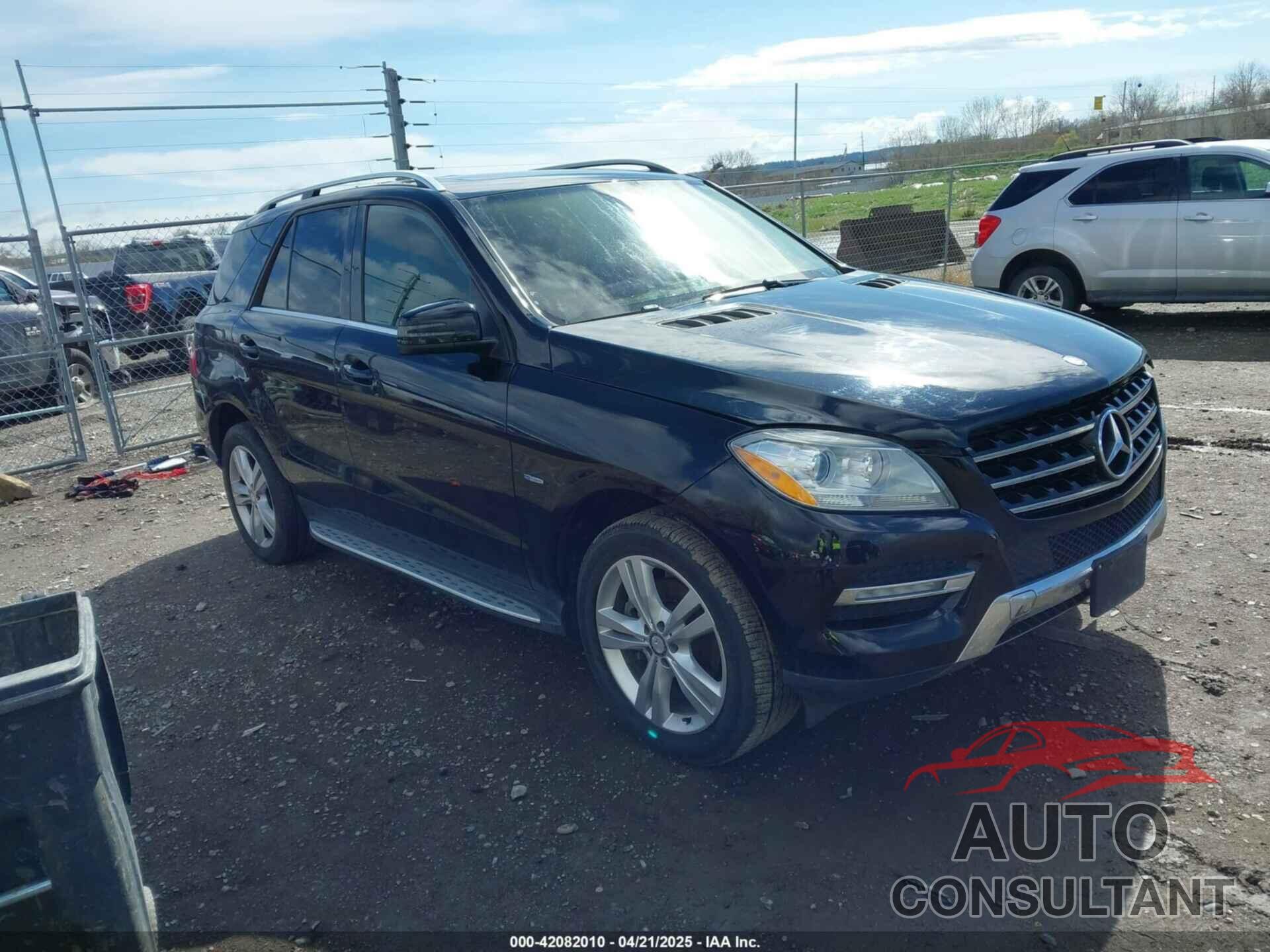 MERCEDES-BENZ ML 350 2012 - 4JGDA5HBXCA083383