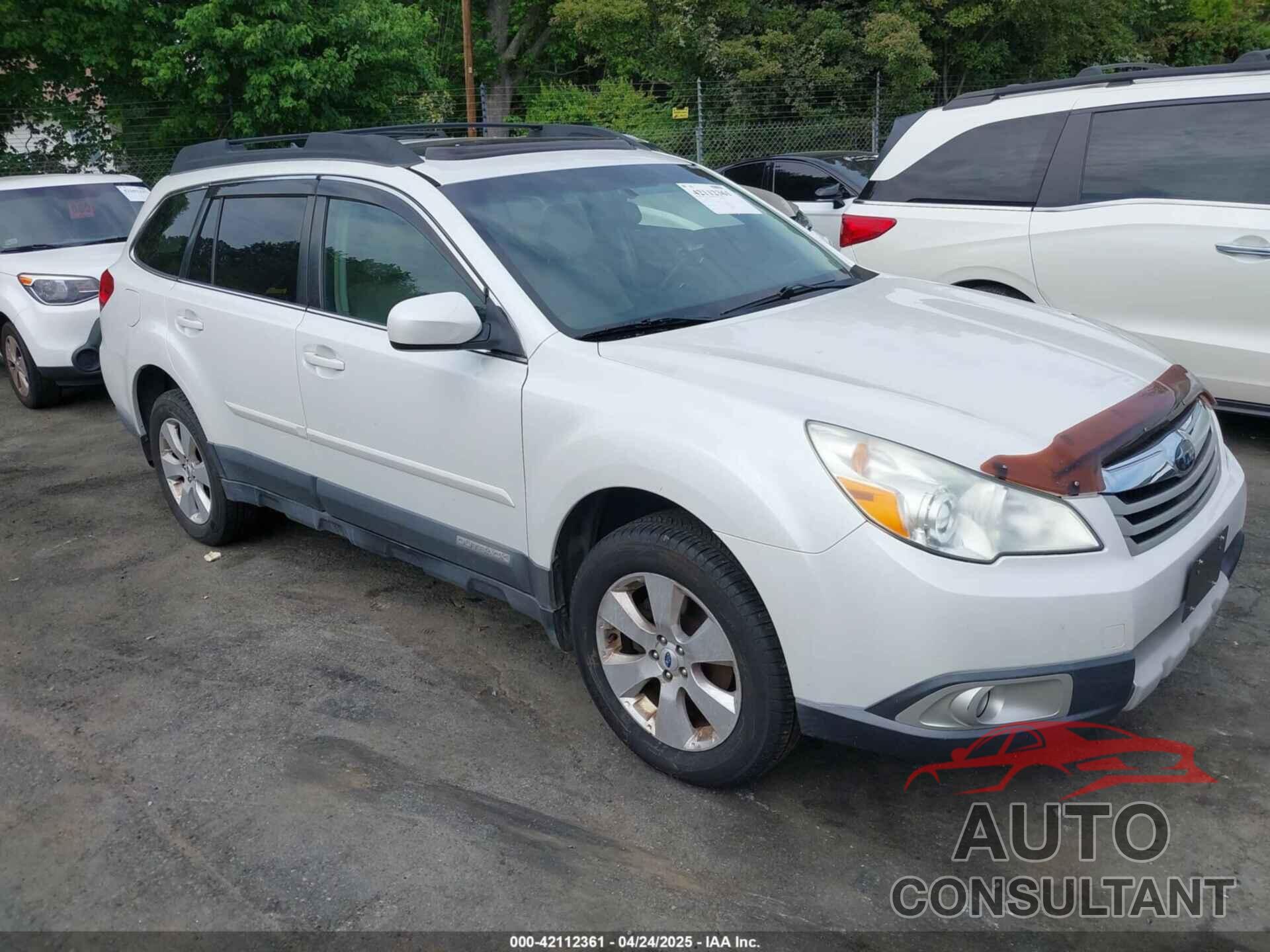 SUBARU OUTBACK 2012 - 4S4BRCKC5C3261159