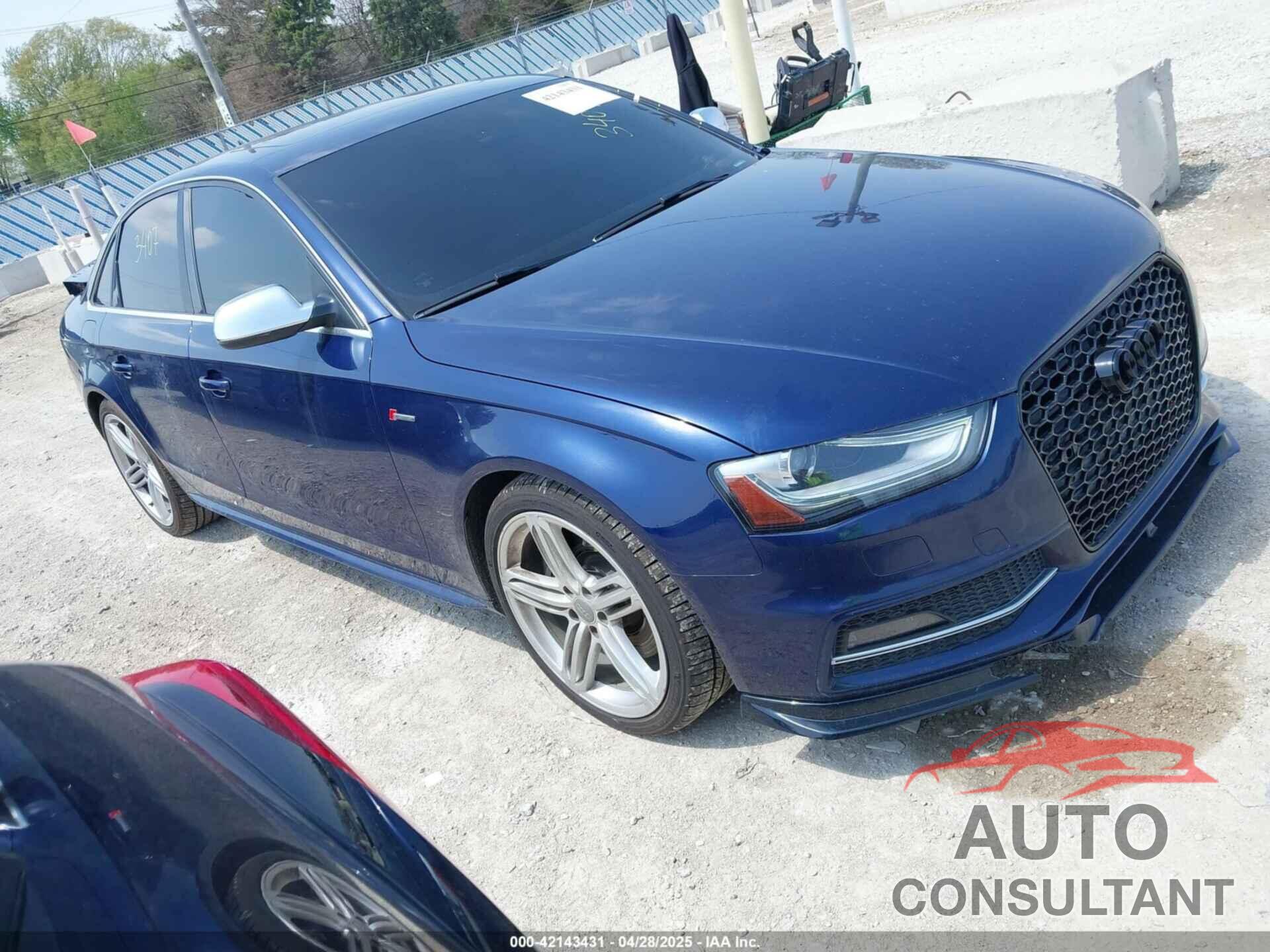 AUDI S4 2014 - WAUDGAFL1EA120568