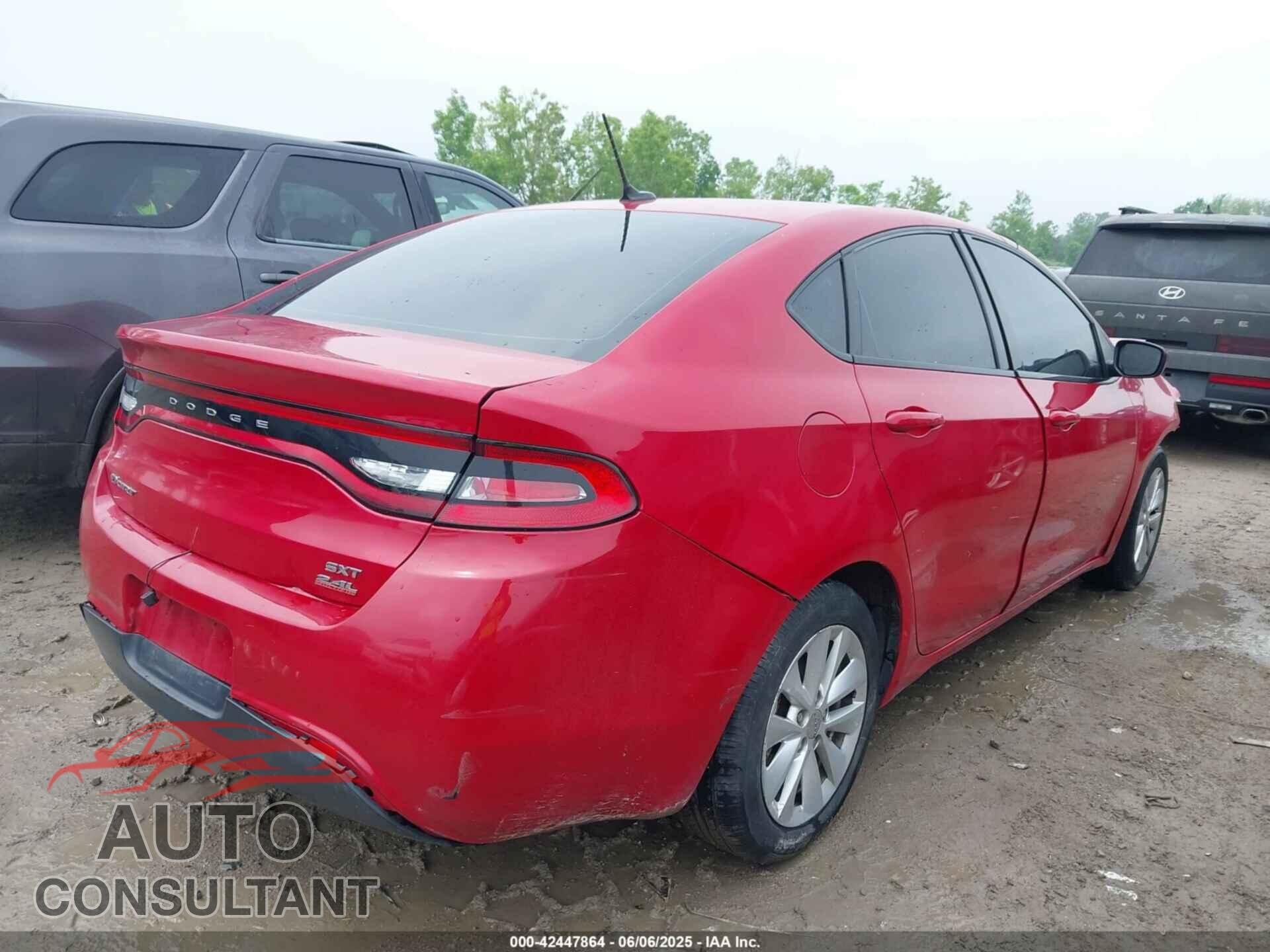 DODGE DART 2014 - 1C3CDFBB1ED861128