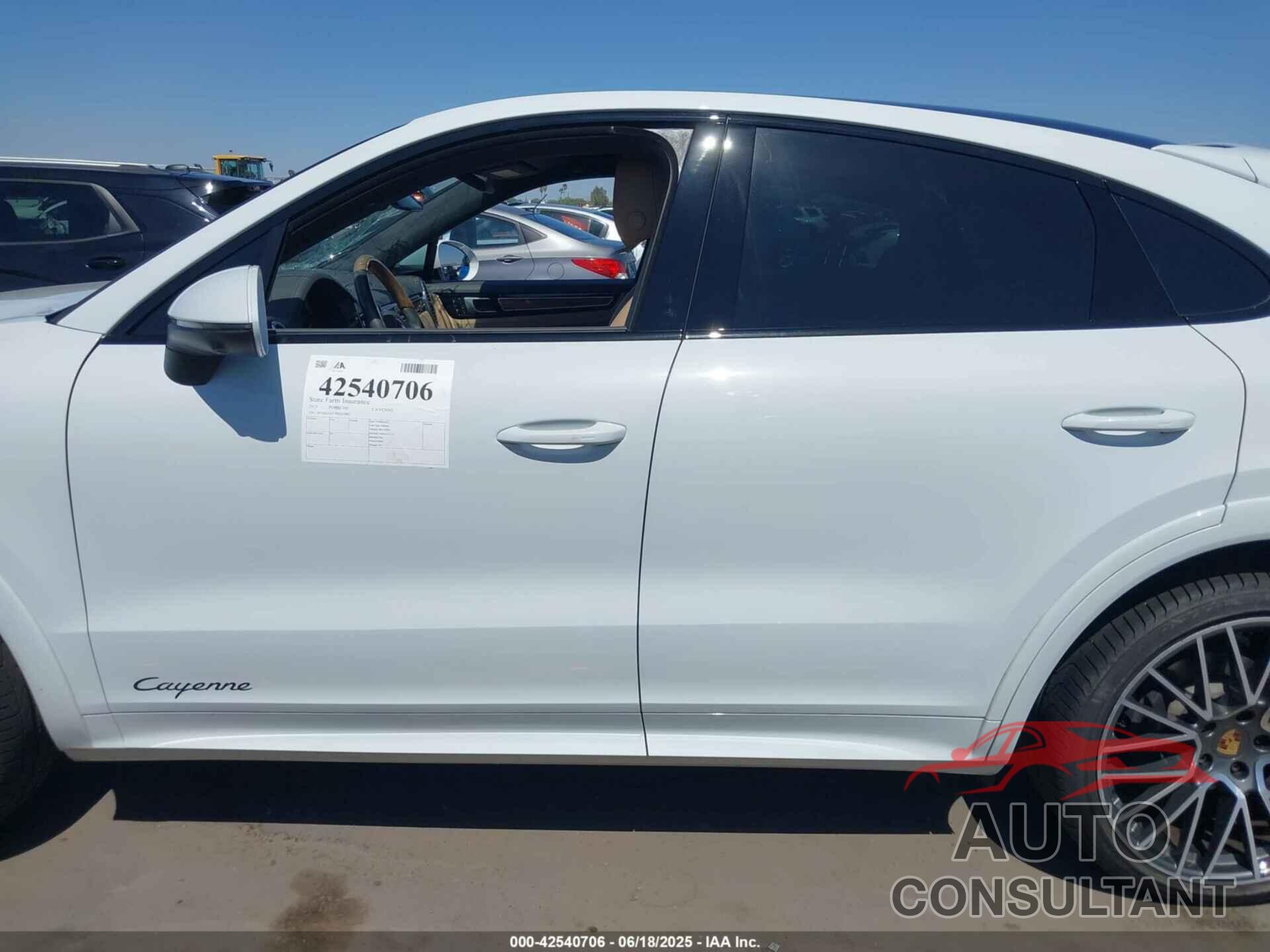 PORSCHE CAYENNE COUPE 2023 - WP1BA2AY7PDA27087