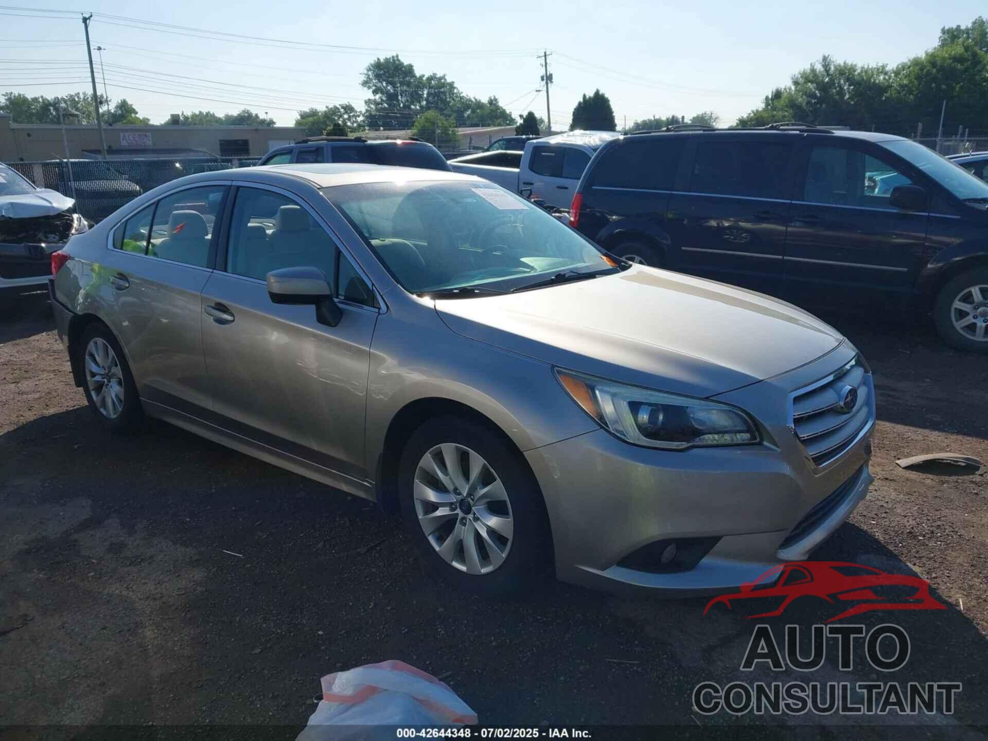 SUBARU LEGACY 2015 - 4S3BNBD69F3053629