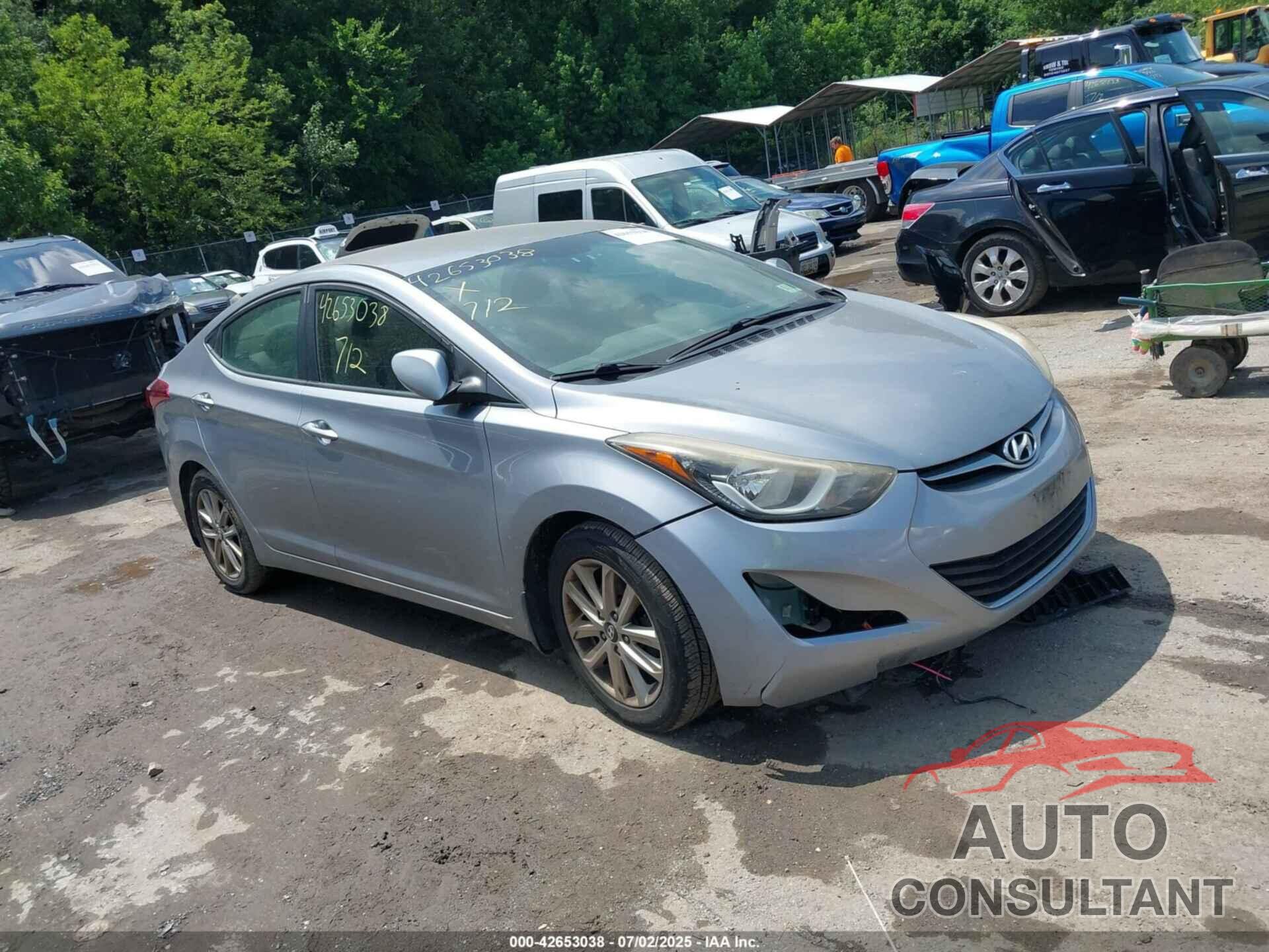 HYUNDAI ELANTRA 2015 - 5NPDH4AE9FH588648