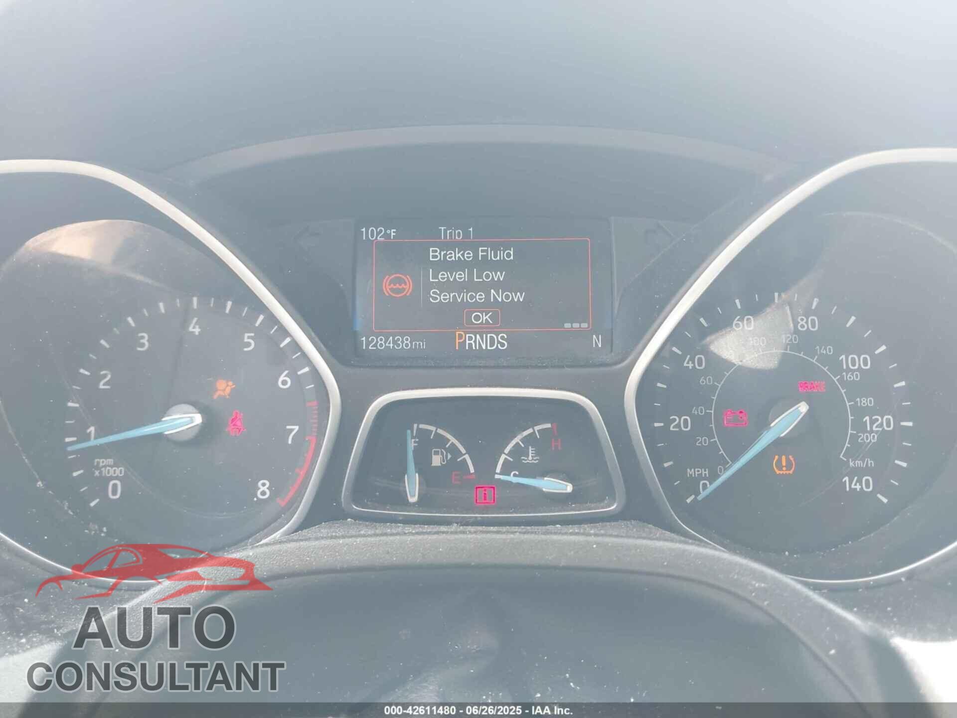 FORD FOCUS 2017 - 1FADP3H26HL283248