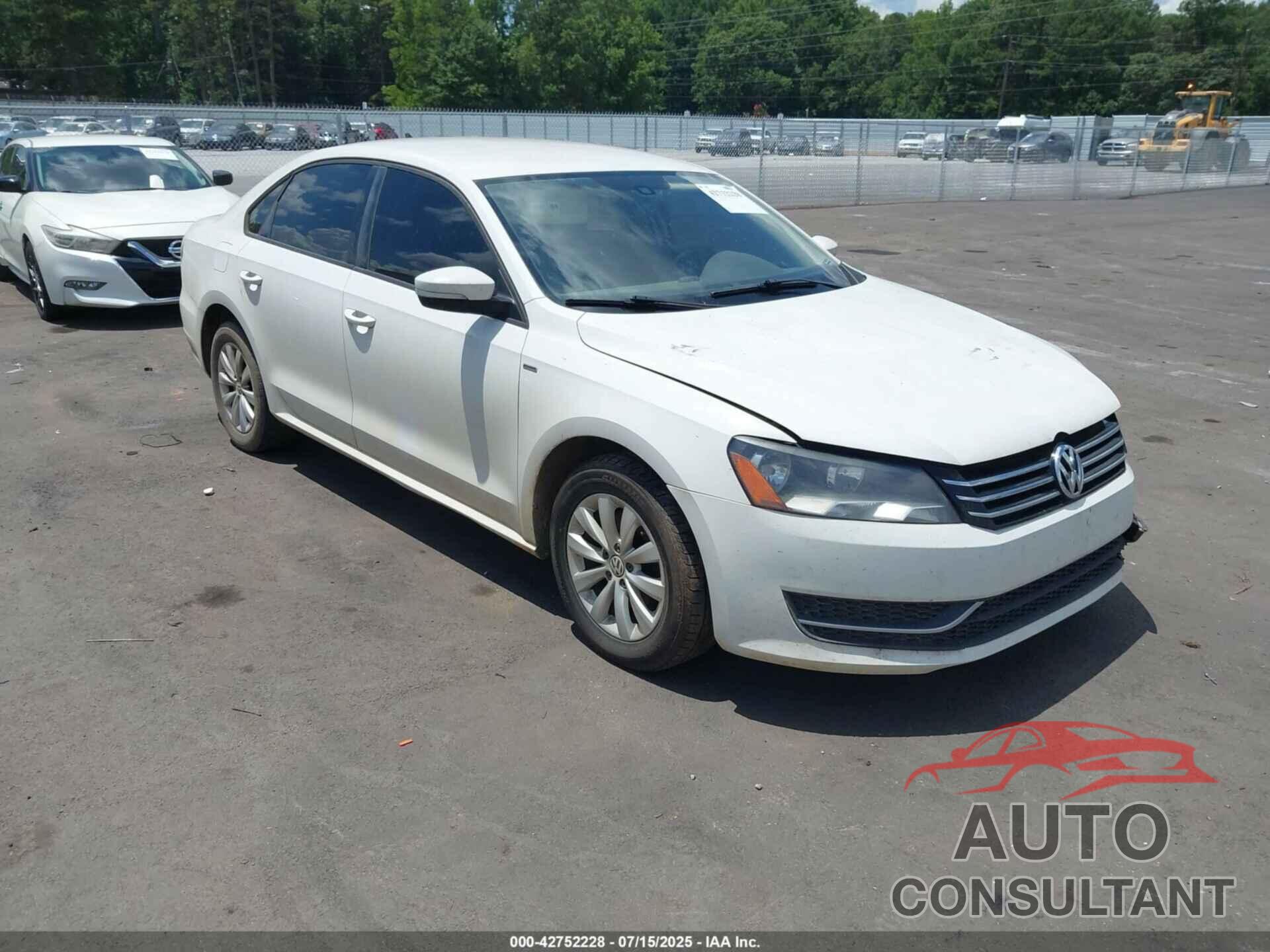 VOLKSWAGEN PASSAT 2014 - 1VWAT7A34EC101221