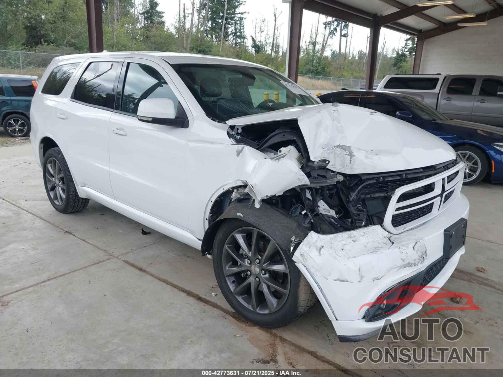 DODGE DURANGO 2017 - 1C4RDJDG5HC827947