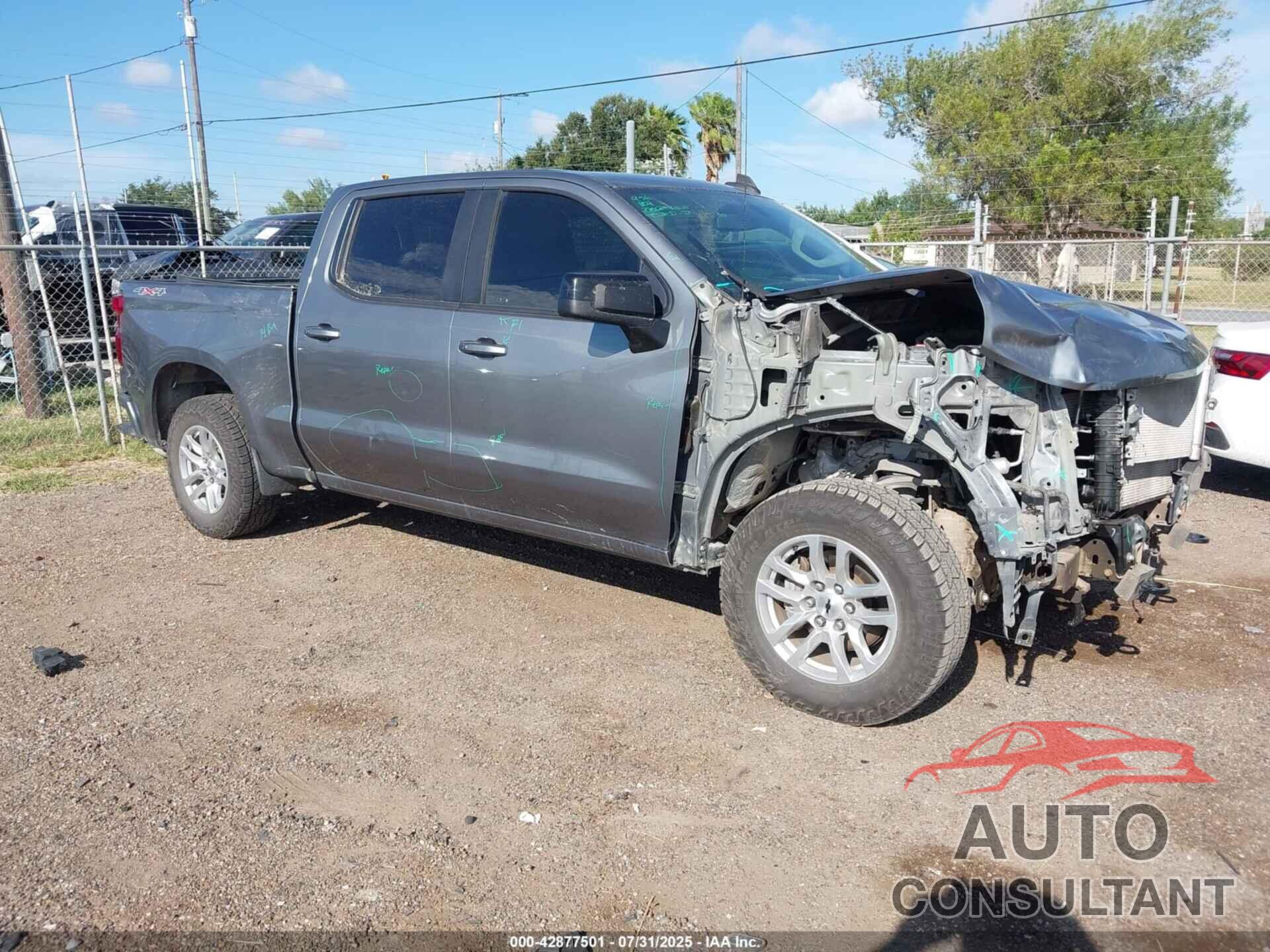 CHEVROLET SILVERADO 1500 2019 - 3GCUYEED6KG162586