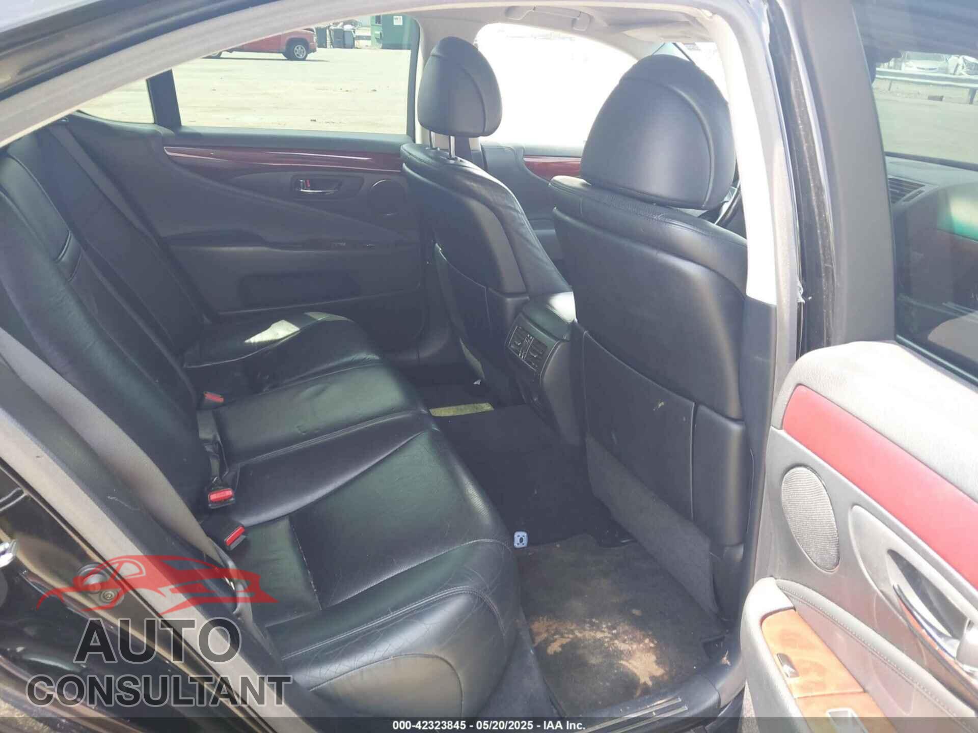 LEXUS LS 460 2009 - JTHBL46F395090410