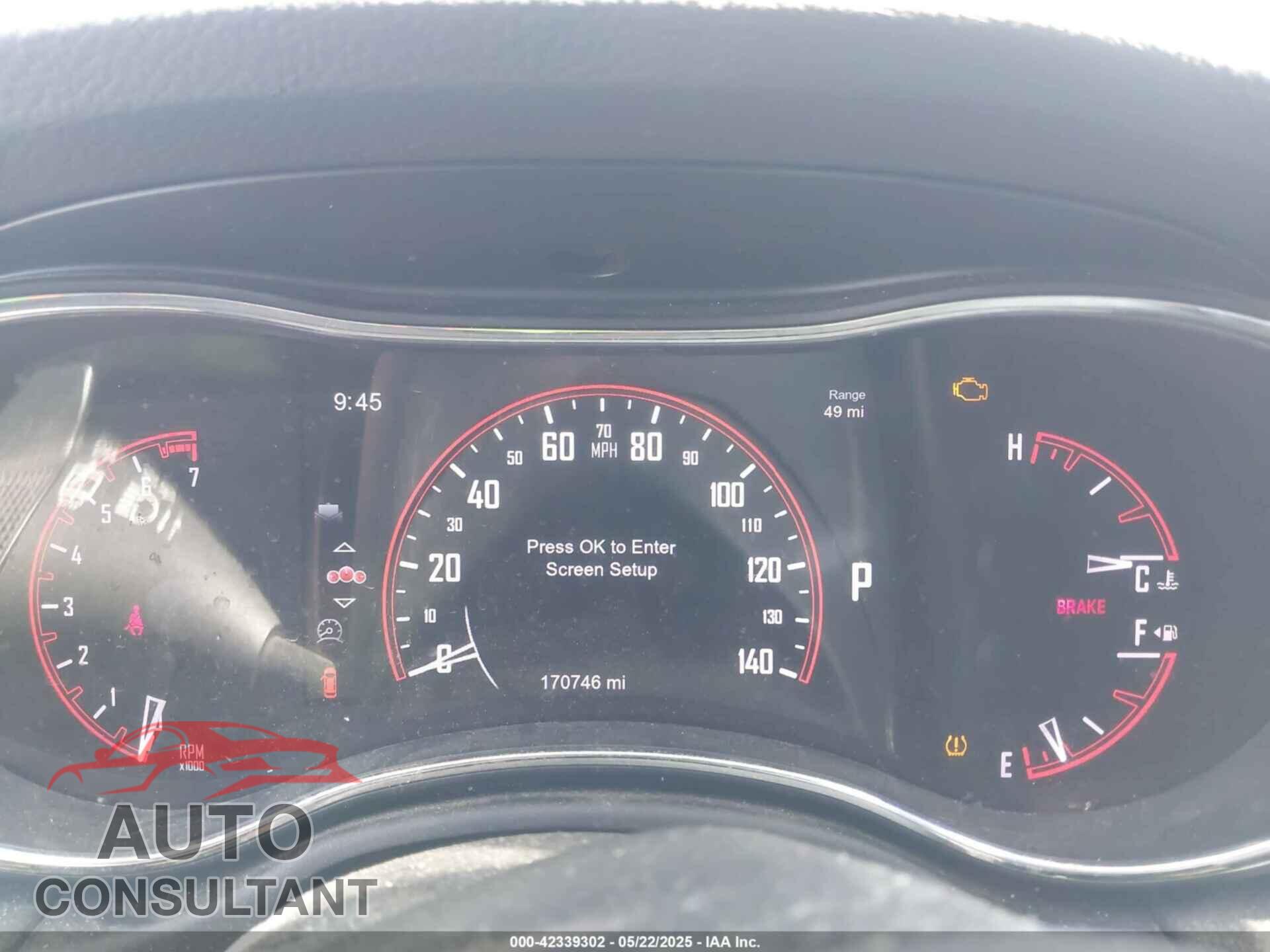 DODGE DURANGO 2014 - 1C4RDHAG6EC593388