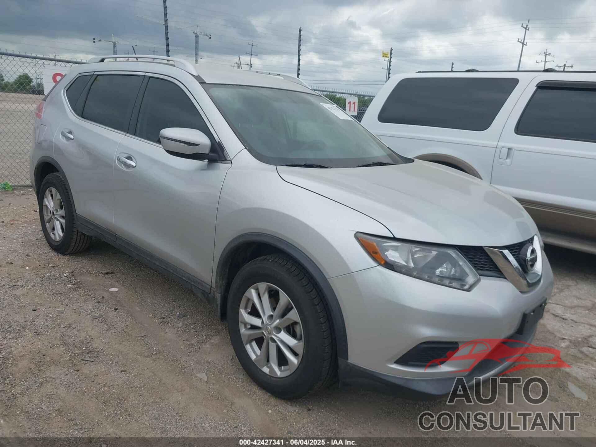 NISSAN ROGUE 2016 - KNMAT2MTXGP722752