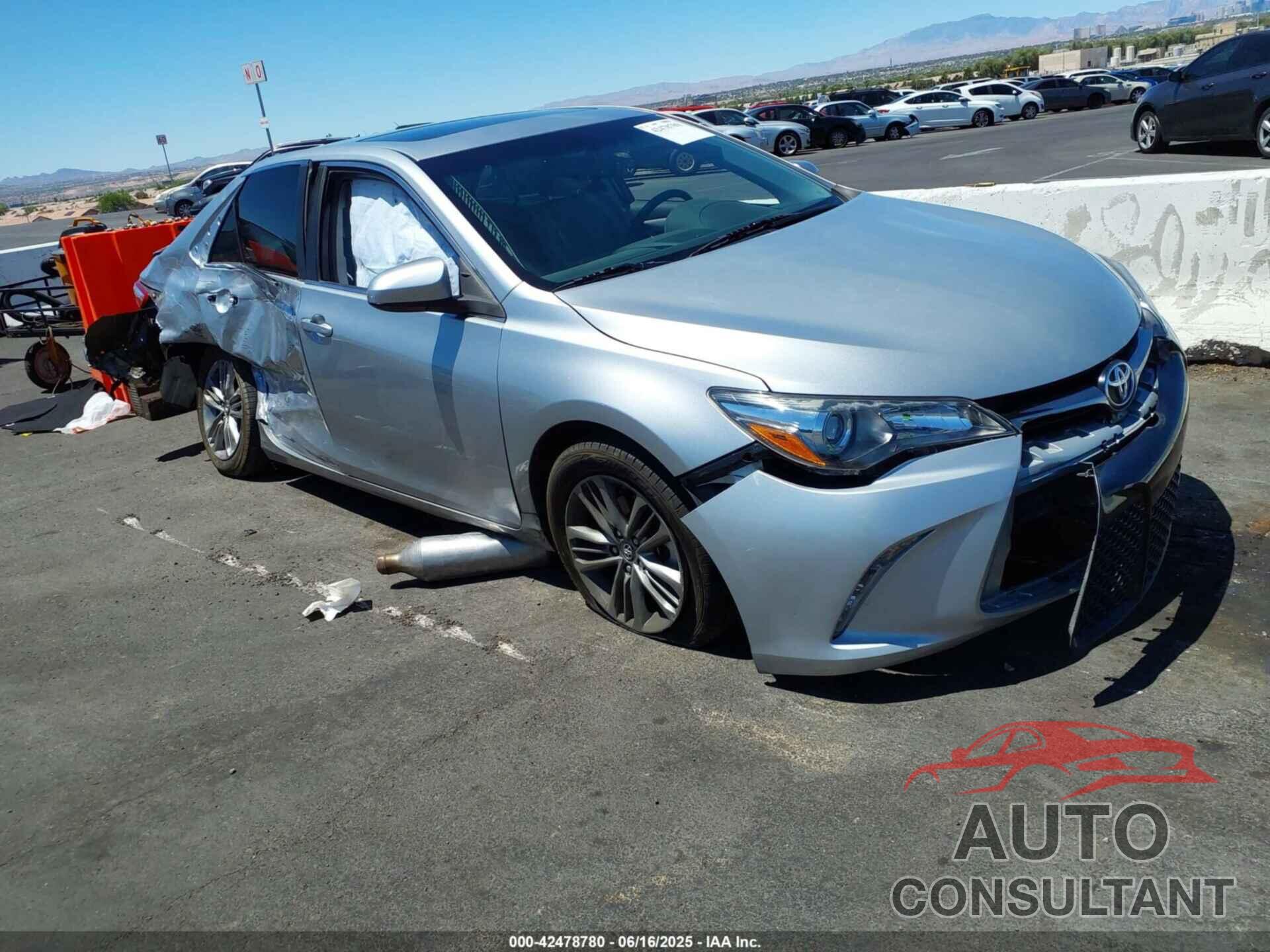 TOYOTA CAMRY 2017 - 4T1BF1FK6HU438303